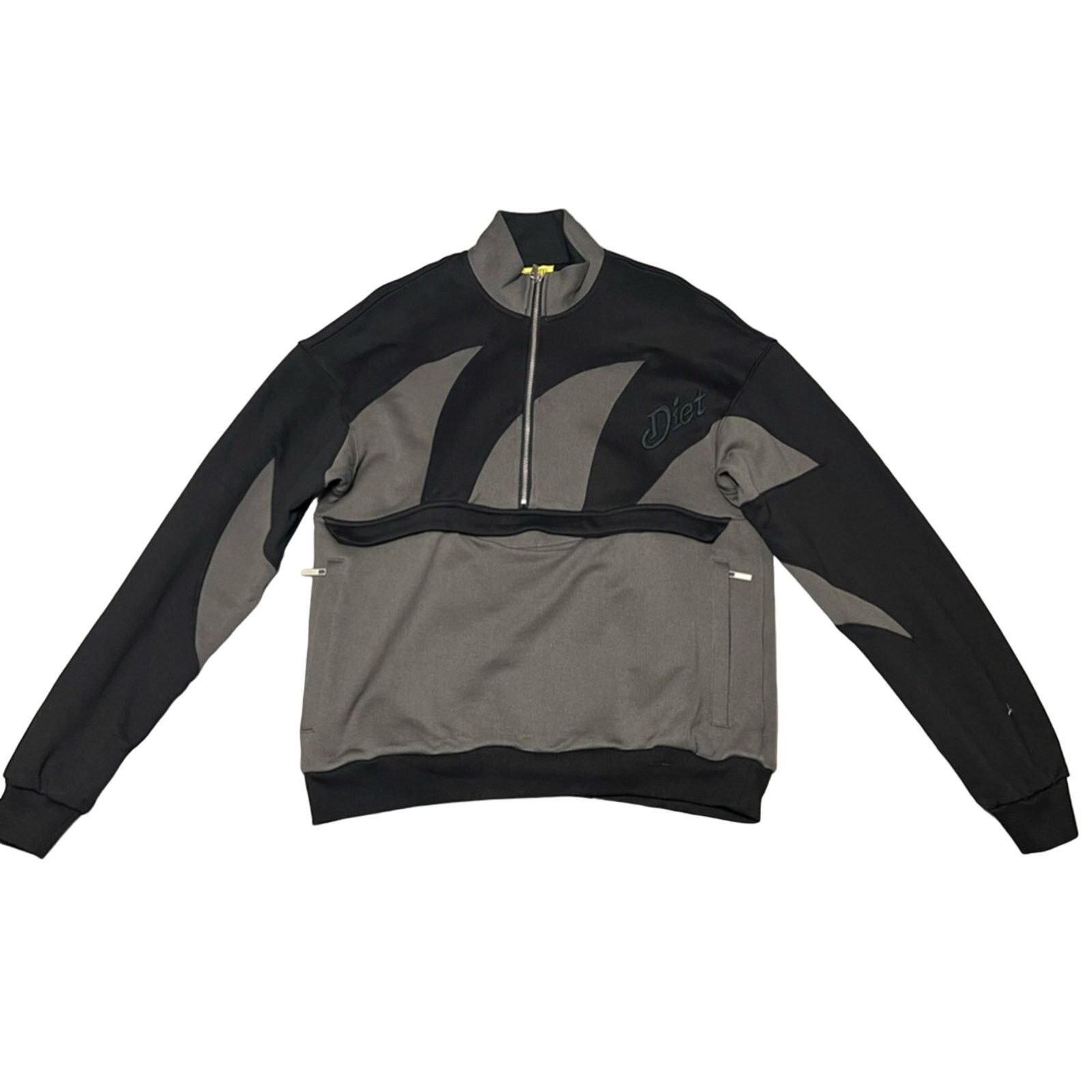 Diet Starts Monday DIET STARTS MONDAY SHARKTOOTH PULLOVER HALF ZIP HYPE NWOT Size US L / EU 52-54 / 3 - 1 Thumbnail