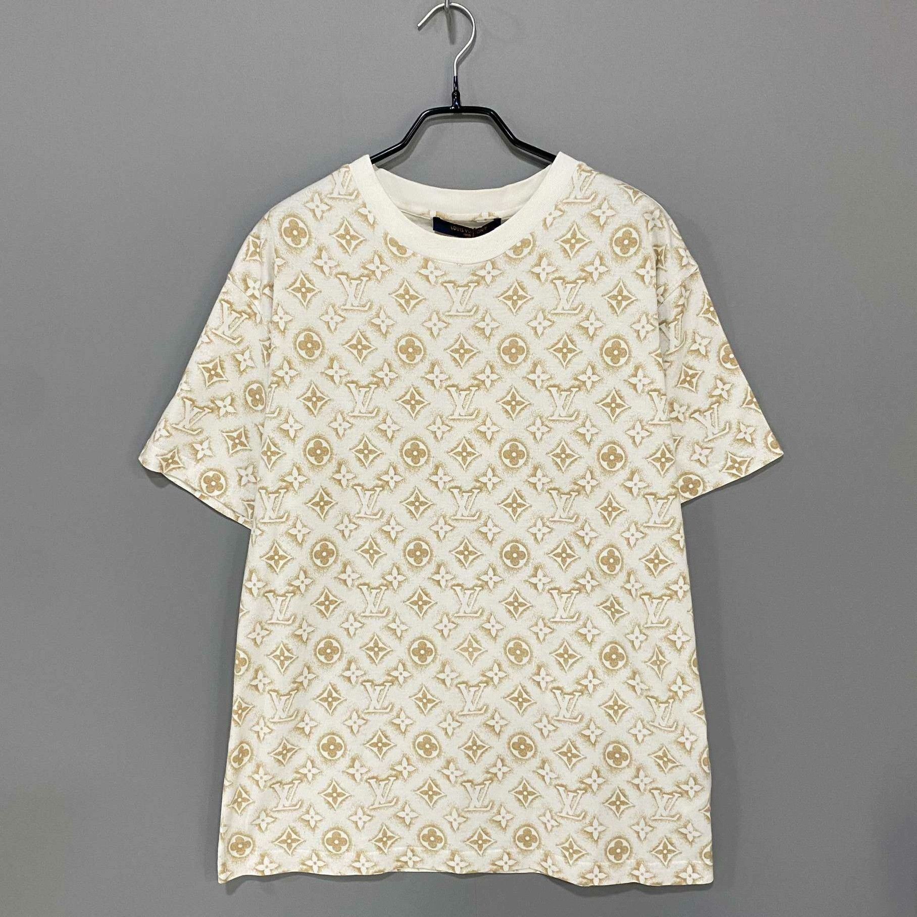 Louis Vuitton Louis Vuitton Retro Beige T-Shirt s Men Size US S / EU 44-46 / 1 - 1 Thumbnail