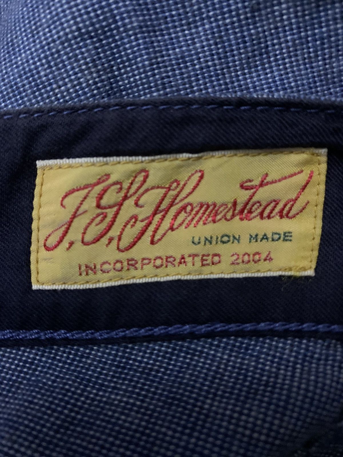 J.S. Homestead Vintage 2004 Js Homestead Union Made Baker Pant Size US 34 / EU 50 - 6 Thumbnail