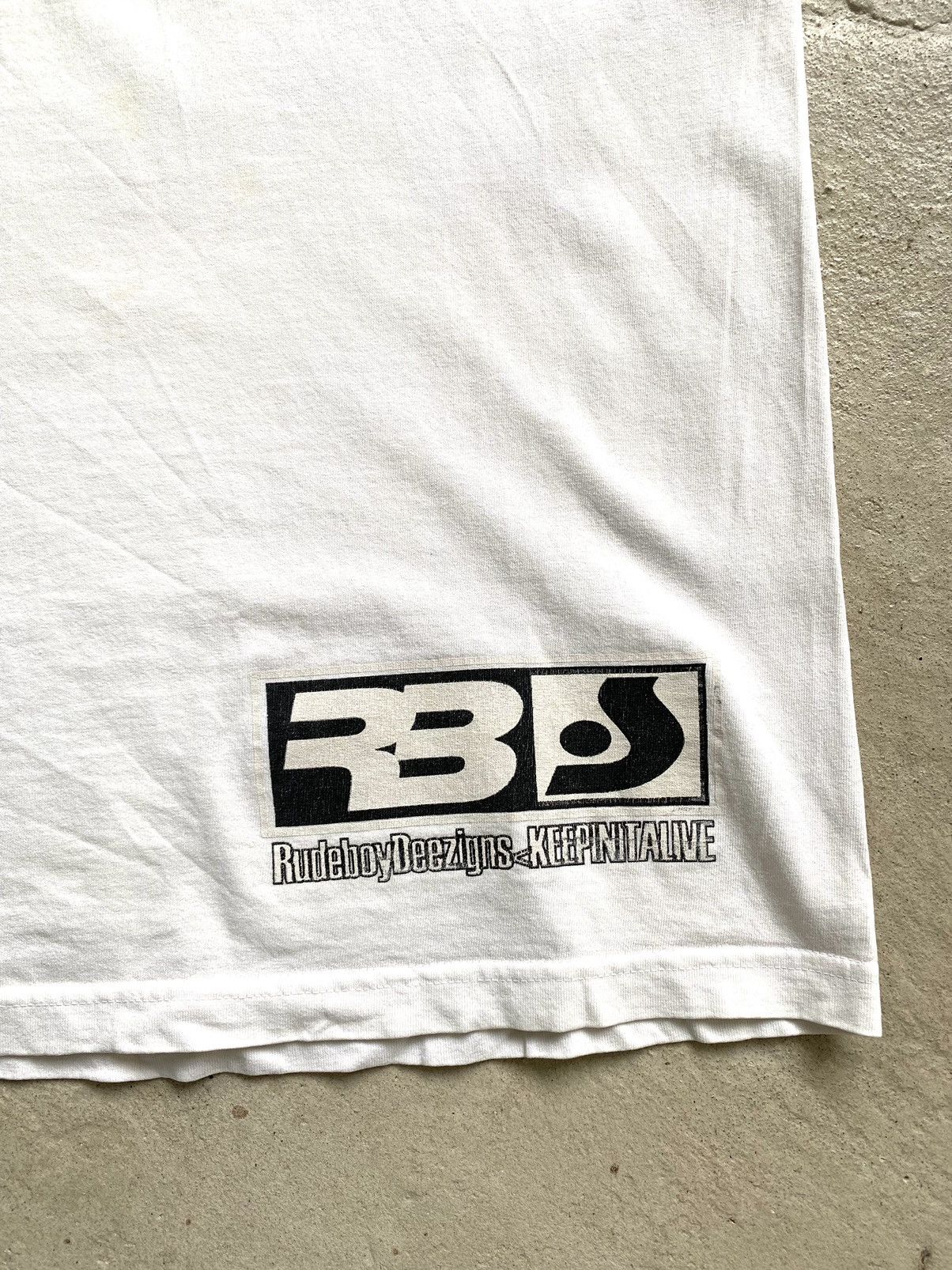 Rap Tees Y2K Vintage Rudeboy USA Tee Shirt Hip Hop Style Vision Size US XL / EU 56 / 4 - 11 Thumbnail