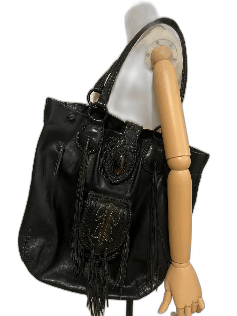 Isabel Marant Bohemian Style Tote Bag with Fringe Size ONE SIZE - 1 Thumbnail