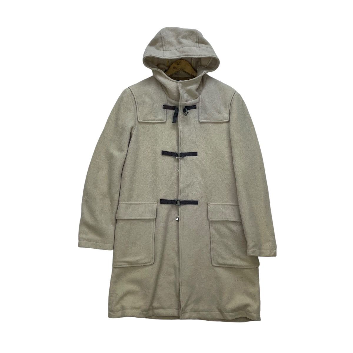 Yohji Yamamoto 💥Ined Pour Homme Duffle Coat Jacket Size US M / EU 48-50 / 2 - 1 Thumbnail