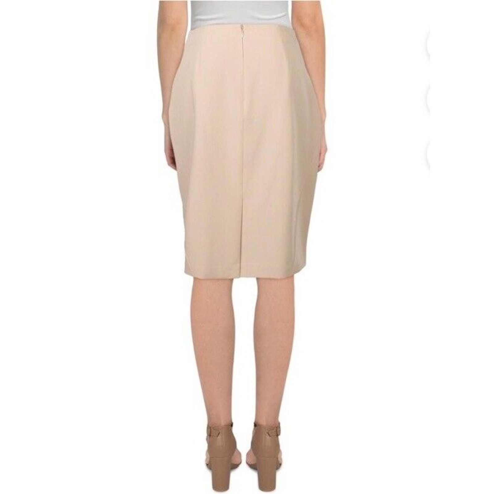 Tommy Hilfiger Tommy Hilfiger Pencil Skirt Khaki Knee Length Size 8 NWT Size 30" / US 8 / IT 44 - 2 Thumbnail