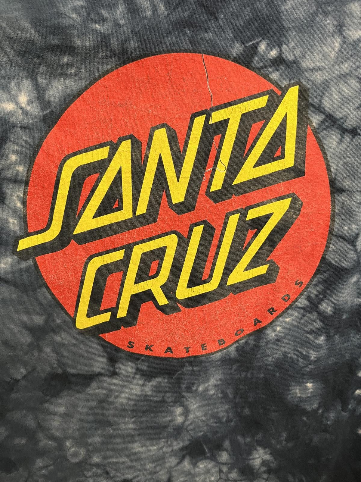Santa Cruz Skateboards Faded Santa Cruz Dot Tie Dye T-shirt - Skate Tee -M Size US M / EU 48-50 / 2 - 5 Thumbnail