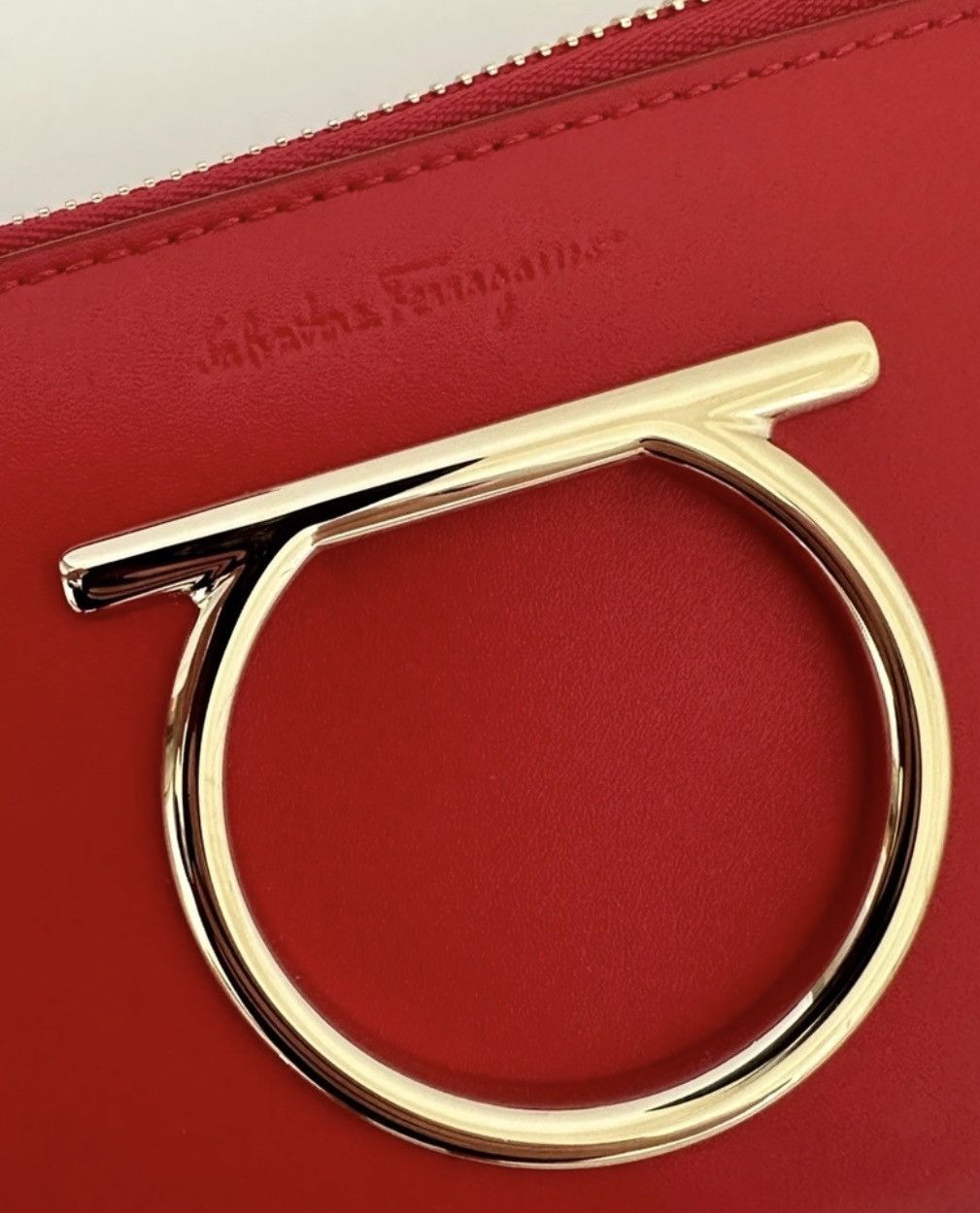 Salvatore Ferragamo Salvatore Ferragamo Red Leather Wallet Size ONE SIZE - 10 Thumbnail