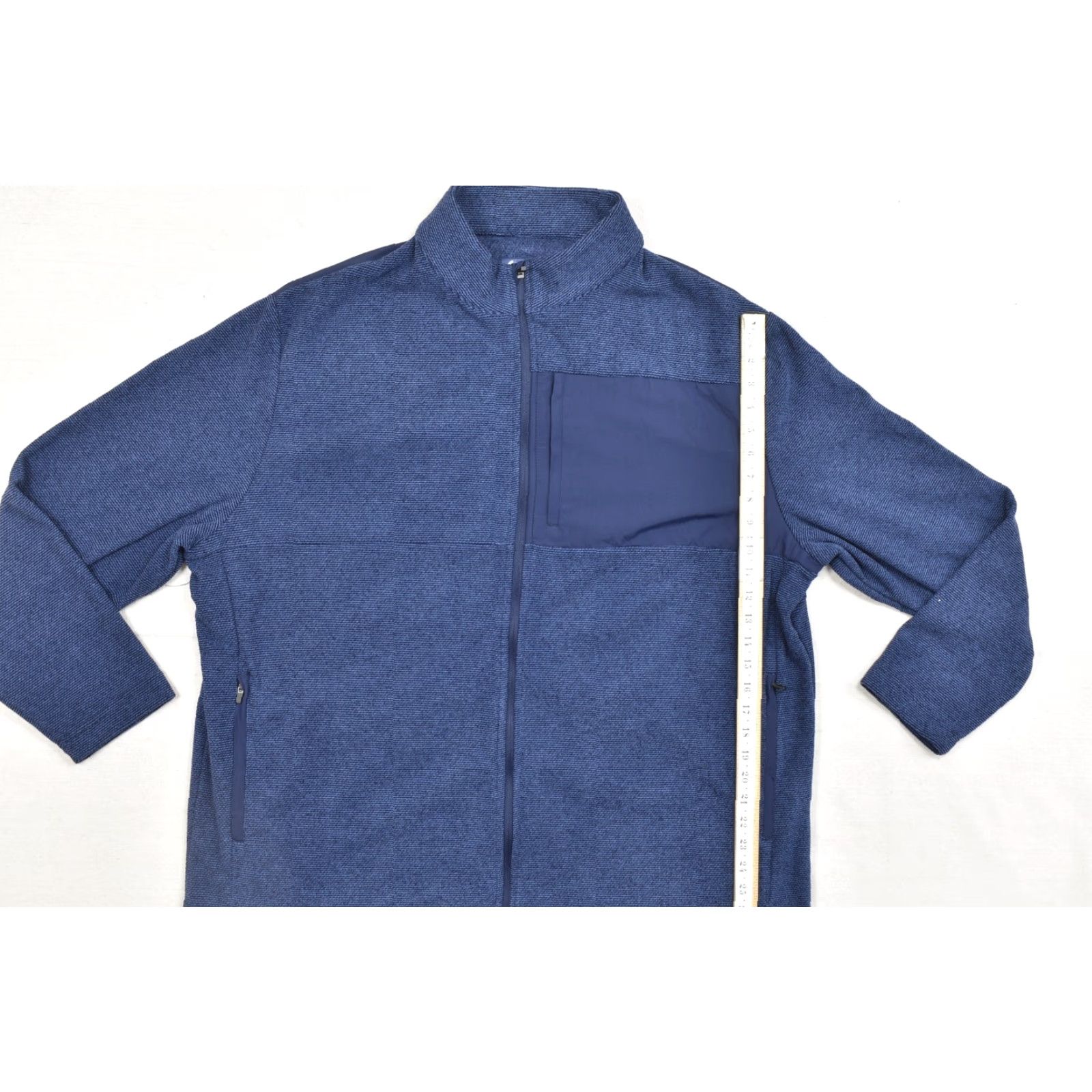 Hogan Ben Hogan Performance Men's 2XL Jacket Blue Fleece Full Zip Lightweight Size US XXL / EU 58 / 5 - 3 Thumbnail