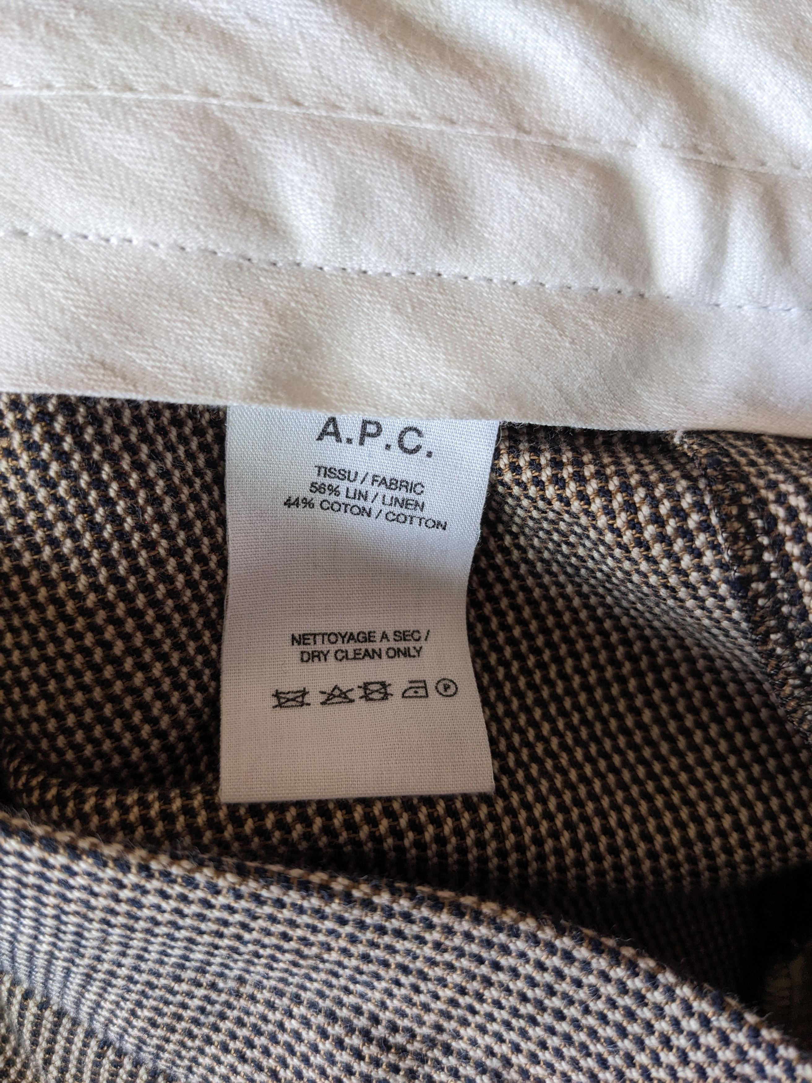 A.P.C. A.P.C - Checked Pants 36 Size 25" / US 0 / IT 36 - 6 Thumbnail