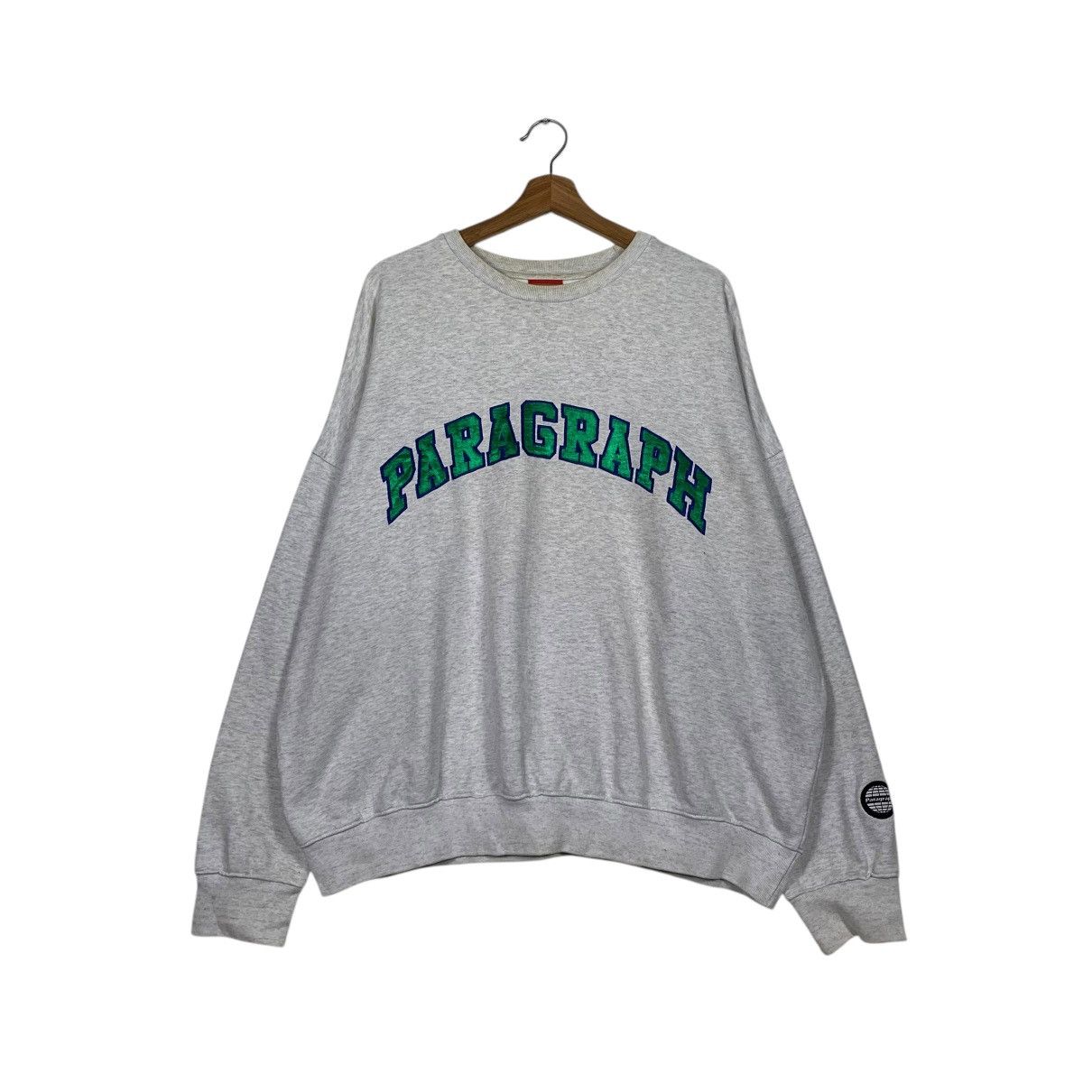 Japanese Brand Paragraph Big Logo Crewneck Sweatshirt Size US M / EU 48-50 / 2 - 1 Thumbnail