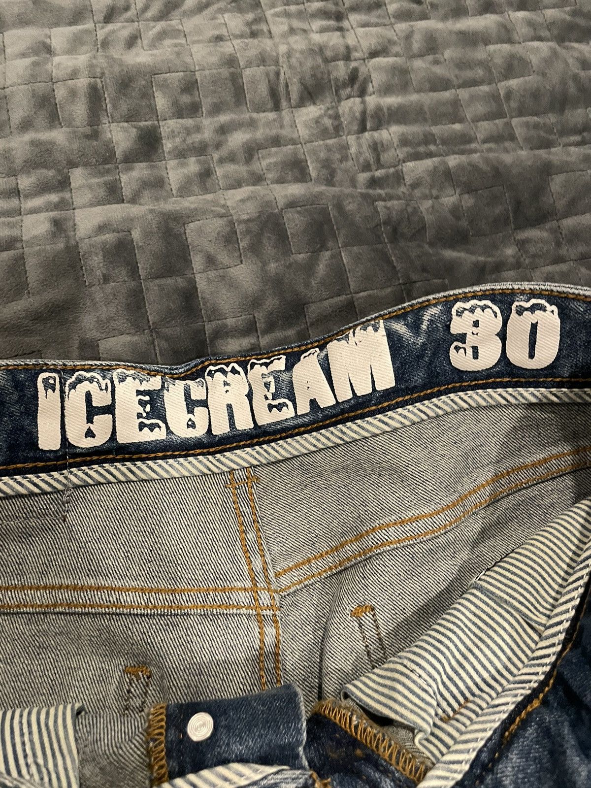 Icecream ICECREAM Running Dog Distressed Jeans Size US 30 / EU 46 - 8 Thumbnail