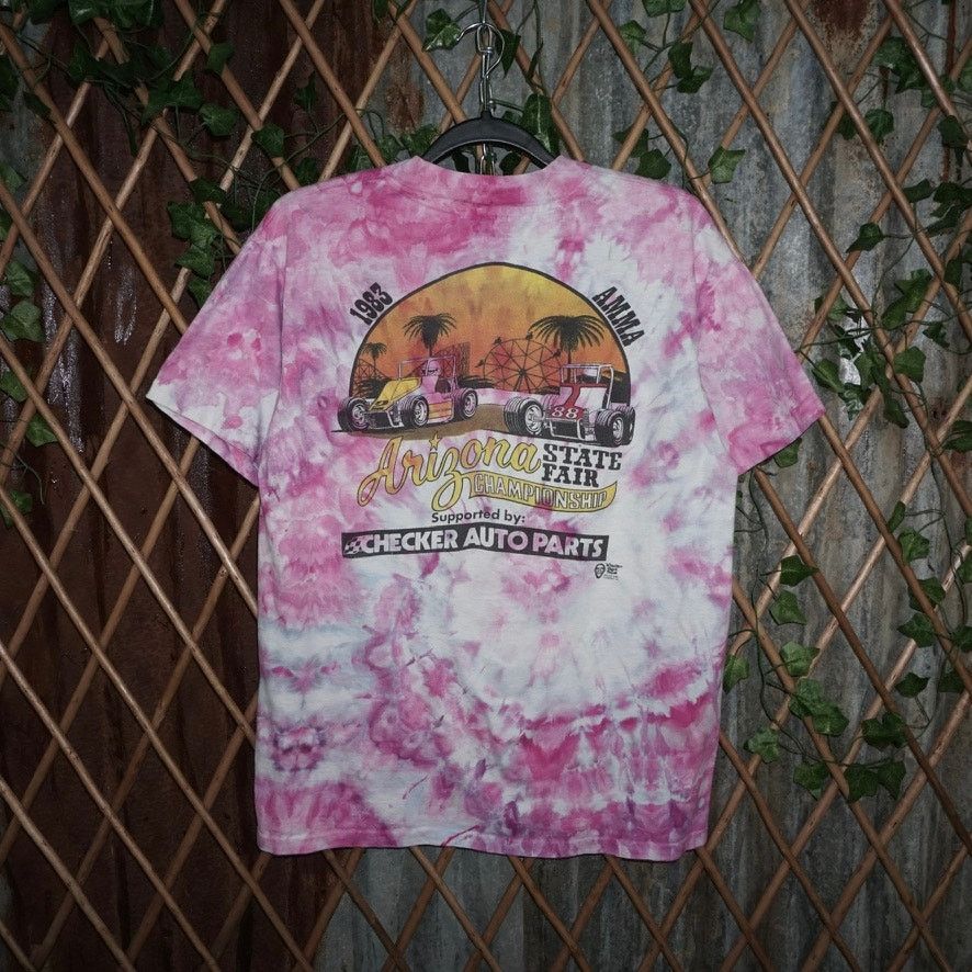 Hanes Large - Vintage Y2K Arizona State midget car race 80s tshirt Size US L / EU 52-54 / 3 - 2 Thumbnail