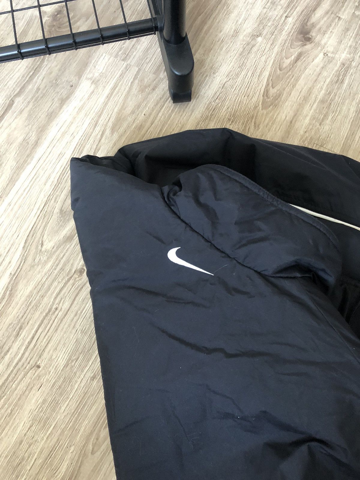 Vintage Vintage Nike Y2K Soccer Puffer Coach Jacket Size US L / EU 52-54 / 3 - 5 Thumbnail