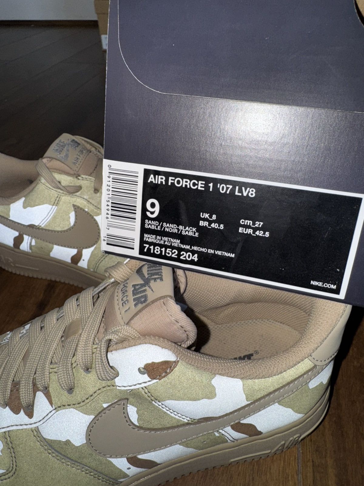 Nike Nike Air Force Low 1 ‘07 LV8 Reflective Desert Camo Size US 9 / EU 42 - 10 Thumbnail