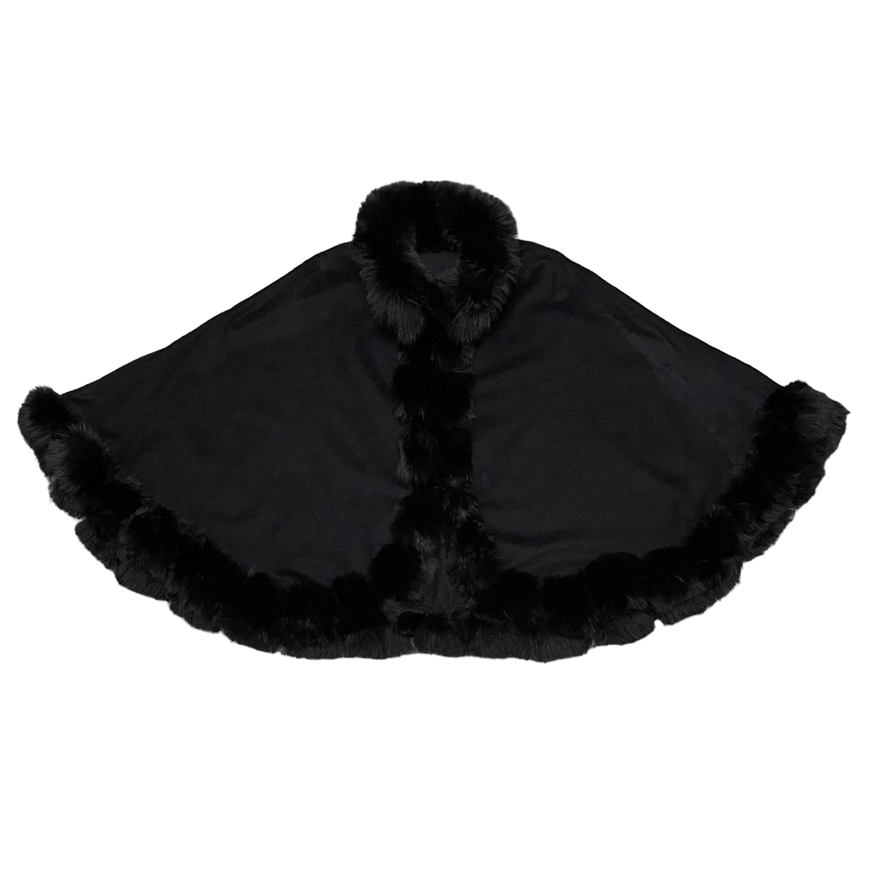 Sagafurs Vintage Saga Fur by Saga Fox Fur Cloaks Cashmere Size US L / EU 52-54 / 3 - 1 Thumbnail