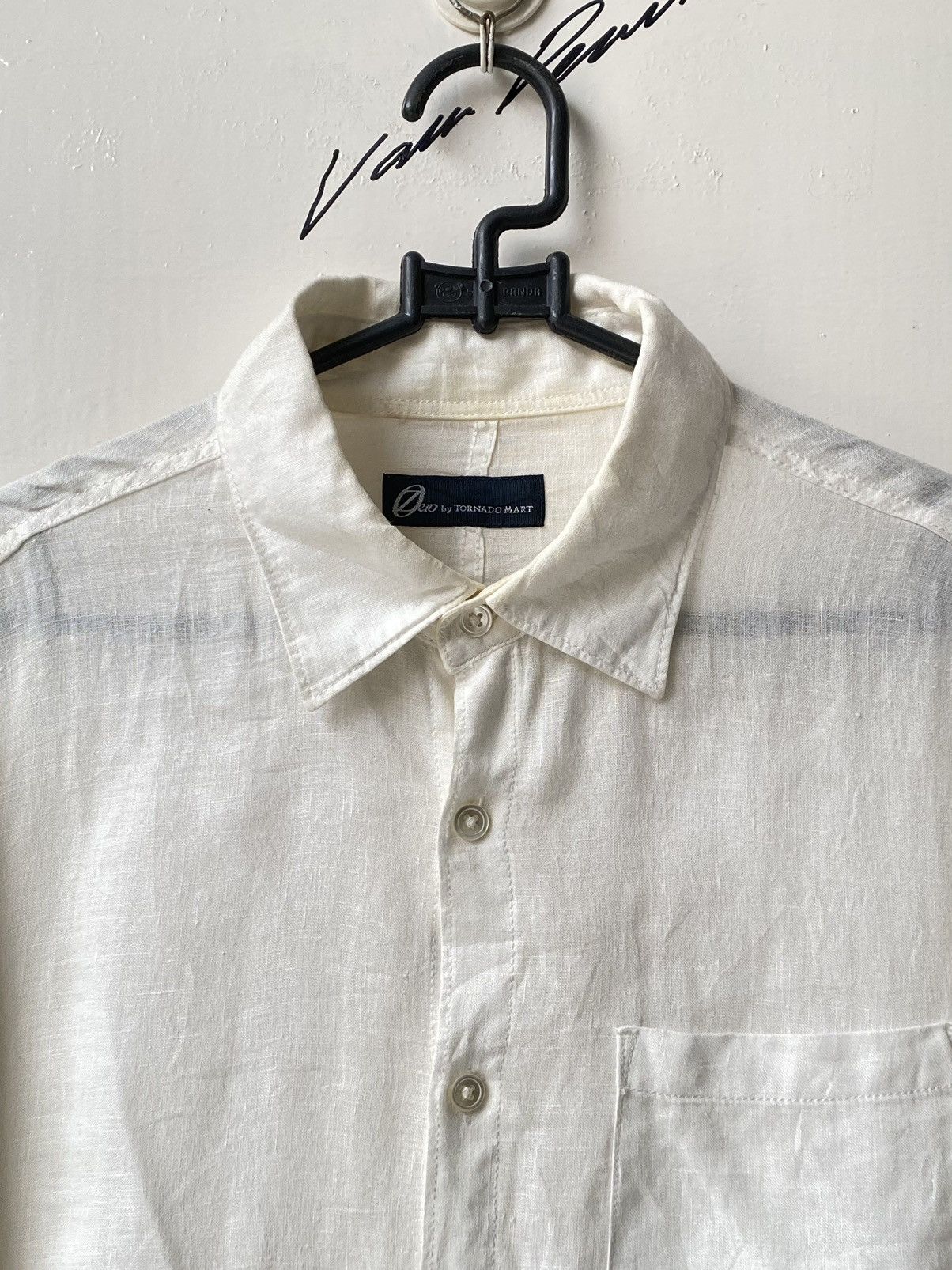 Tornado Mart Zero By Tornado Mart White Shirt Size US S / EU 44-46 / 1 - 4 Thumbnail