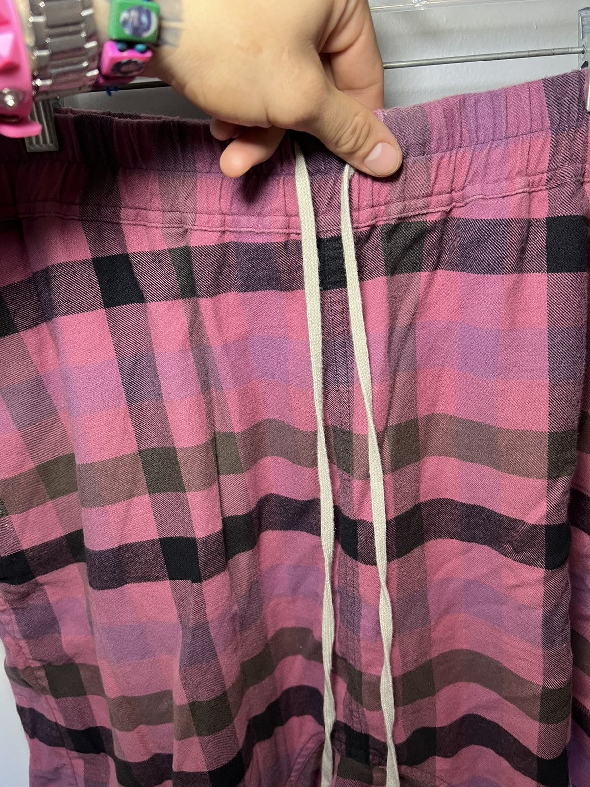 Rick Owens Rick Owens plaid print basket swinger shorts Size US 36 / EU 52 - 7 Thumbnail