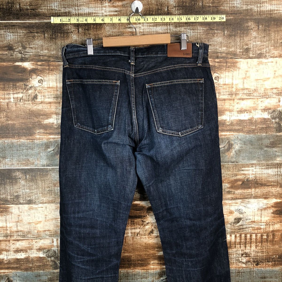 Japanese Brand Uniqlo Blue vintage Denim Pants #A1412 Size US 34 / EU 50 - 15 Thumbnail
