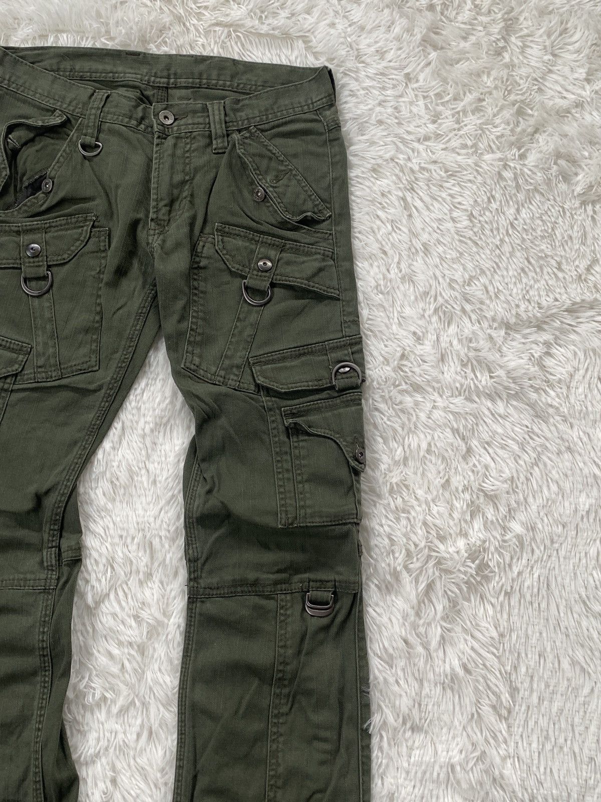 Nicole Club 🔥RARE🔥Hideaways By Nicole Club BOOTCUT multipocket cargo Size US 30 / EU 46 - 4 Thumbnail