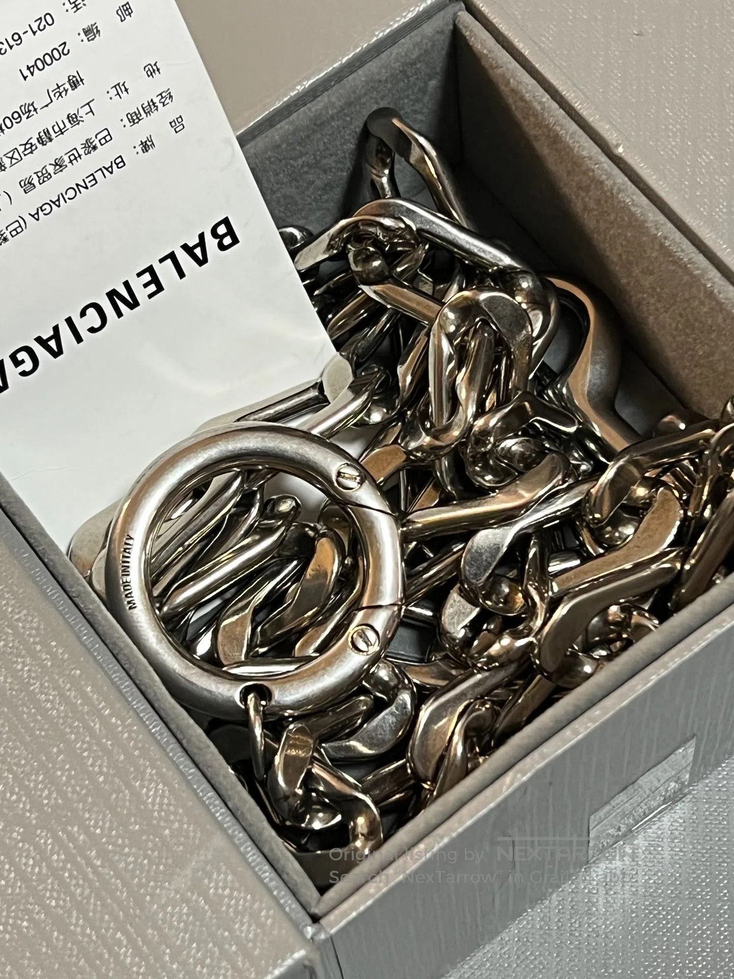 Balenciaga Balenciaga Alloy Pants Chain. Size ONE SIZE - 8 Thumbnail