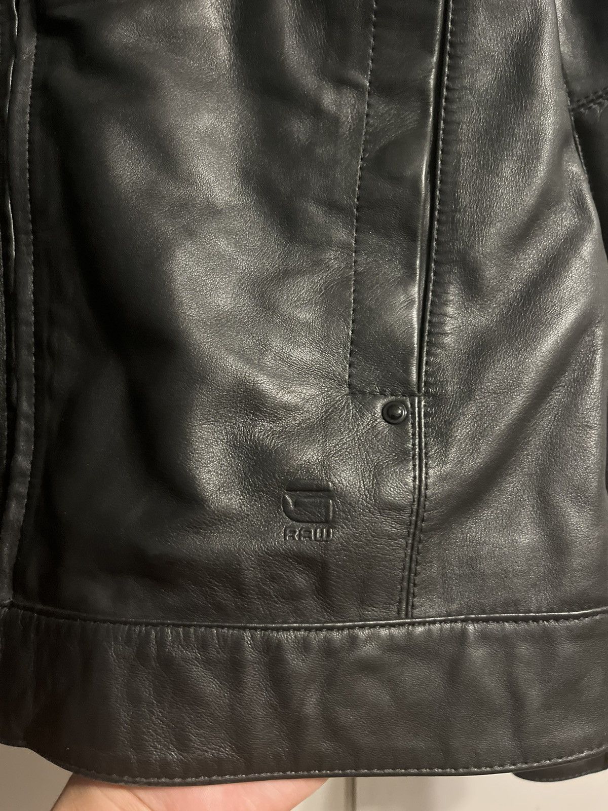 G-Star Black G-Star leather moto jacket Size US S / EU 44-46 / 1 - 4 Thumbnail