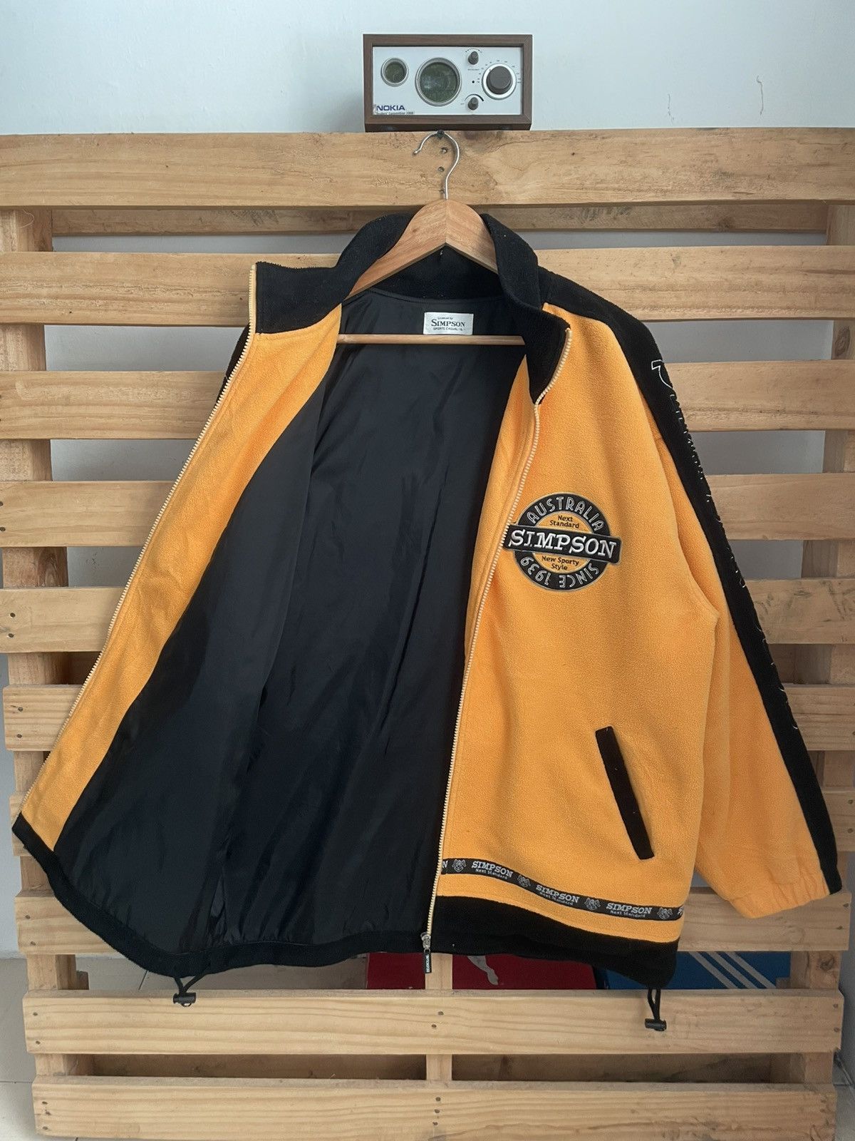 Japanese Brand Vintage Fleece Jacket Simpson Sport Australia Size US L / EU 52-54 / 3 - 3 Thumbnail