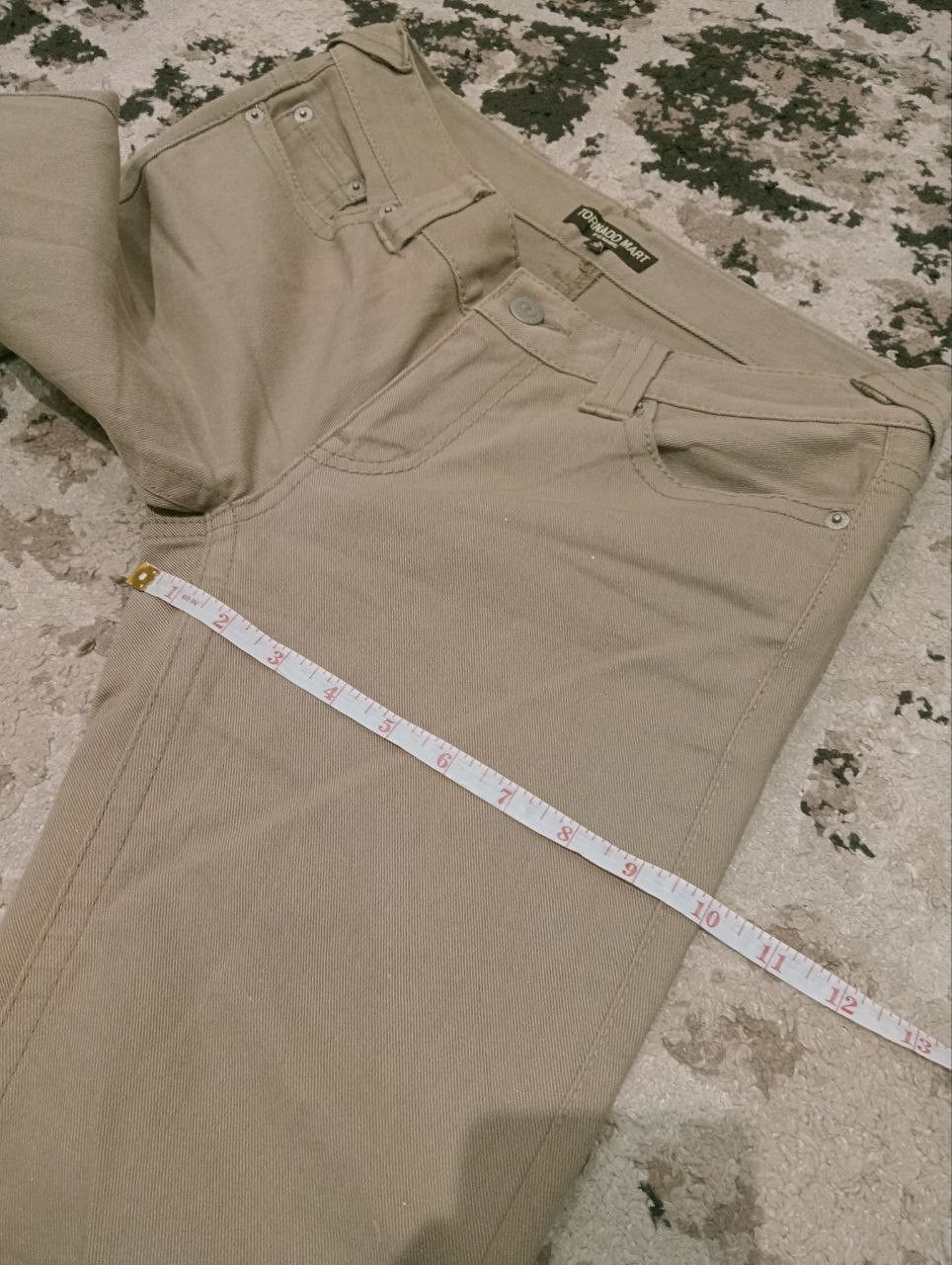 Tornado Mart TORNADO MART JAPAN GLITTER STRETCH FLARED PANTS Size 30" / US 8 / IT 44 - 16 Thumbnail