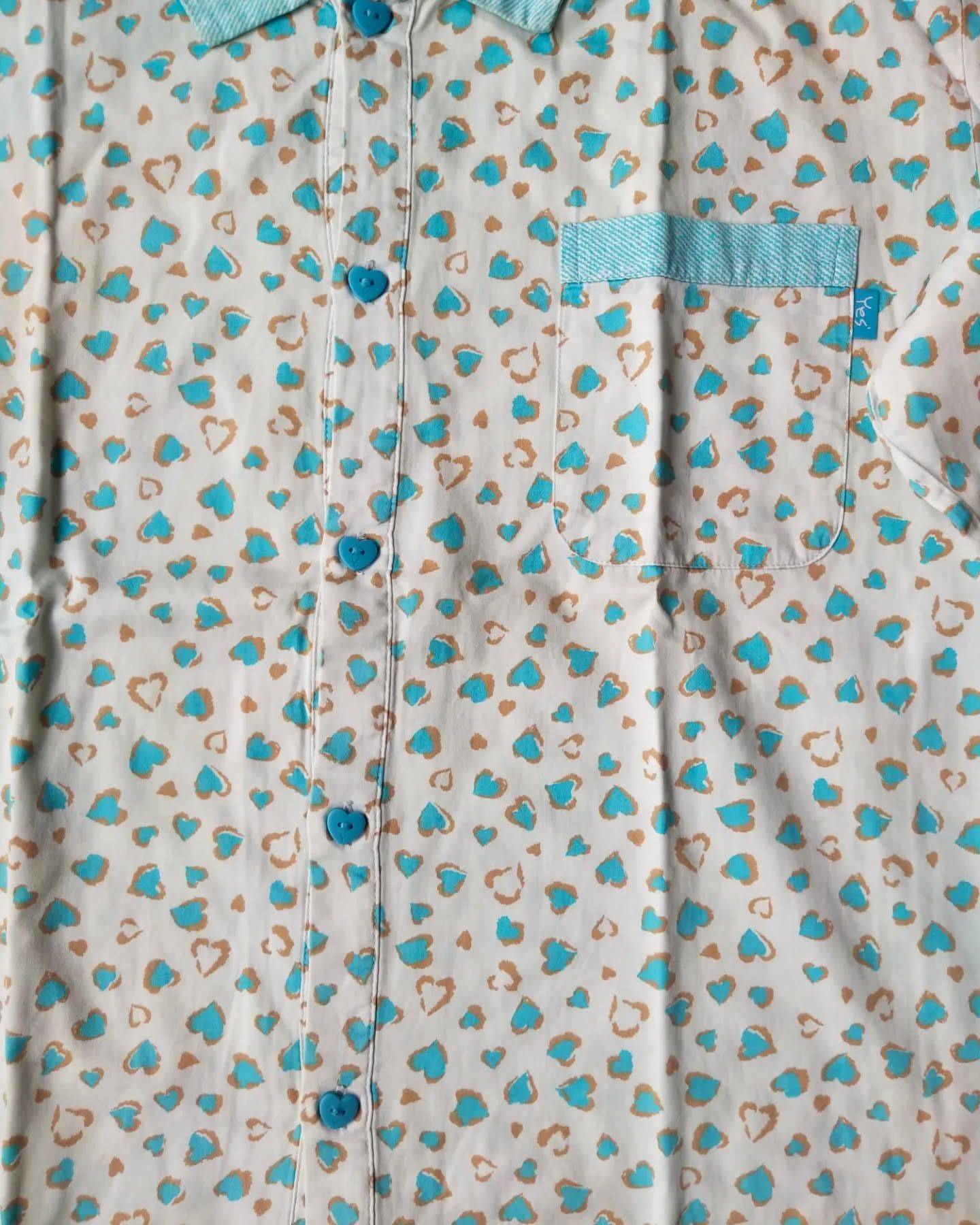 Japanese Brand × Other Yes Japan Brand Cute Girly Pattern Shirt Size XL / US 12-14 / IT 48-50 - 3 Thumbnail