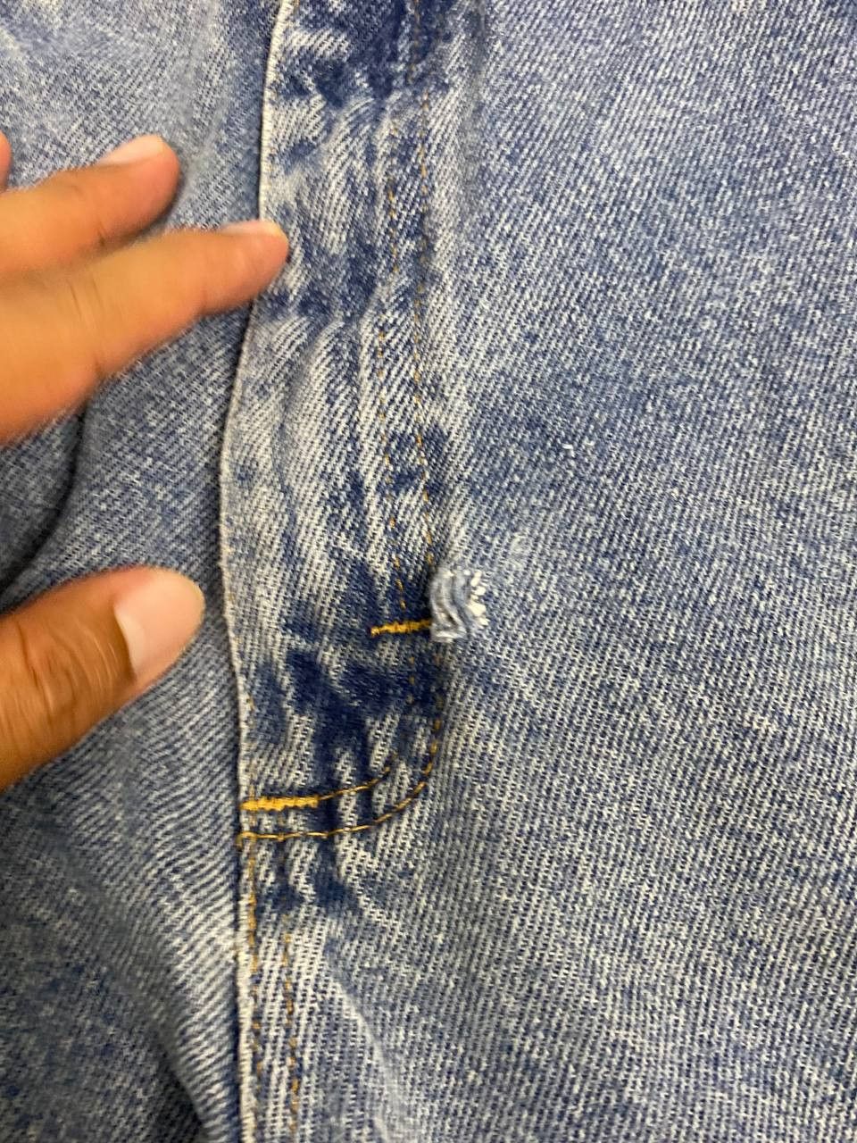 Wrangler vintage wrangler relaxed fit distressed denim Size US 38 / EU 54 - 13 Thumbnail