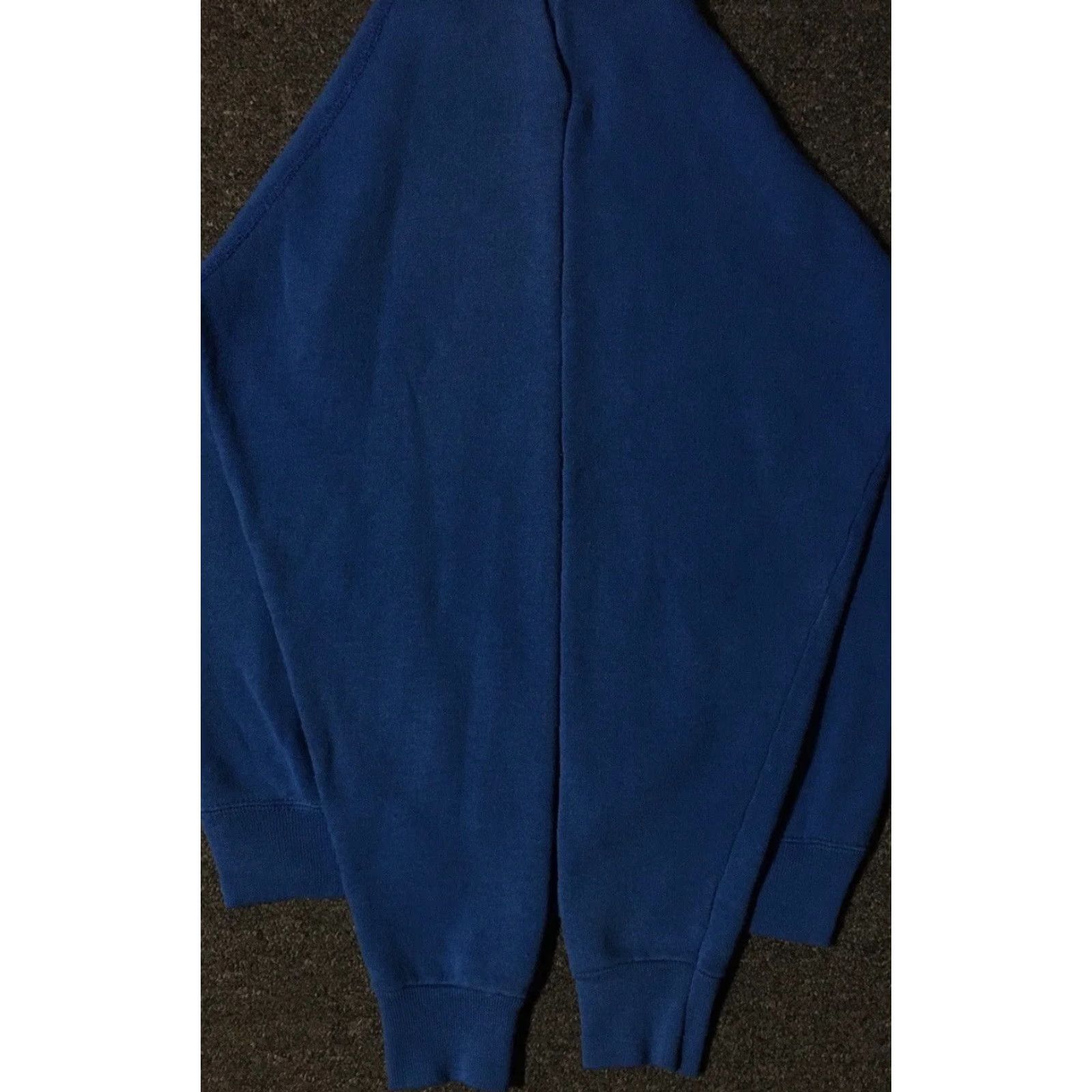Tultex VINTAGE Tultex Sweatshirt S USA Track Hoodie Men Small Blue 80s Punk Grunge Surf Skate Biker 90s USA Size US S / EU 44-46 / 1 - 4 Thumbnail