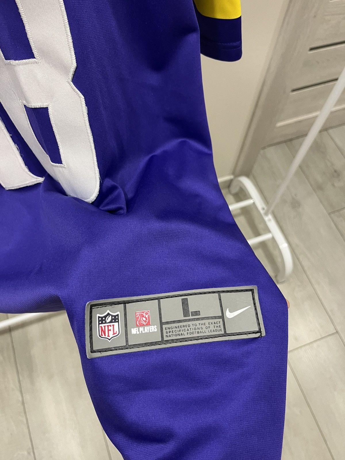 Nike Nike Minnesota Vikings Jefferson #18 Home Shirt NFL Jersey Size US L / EU 52-54 / 3 - 5 Thumbnail