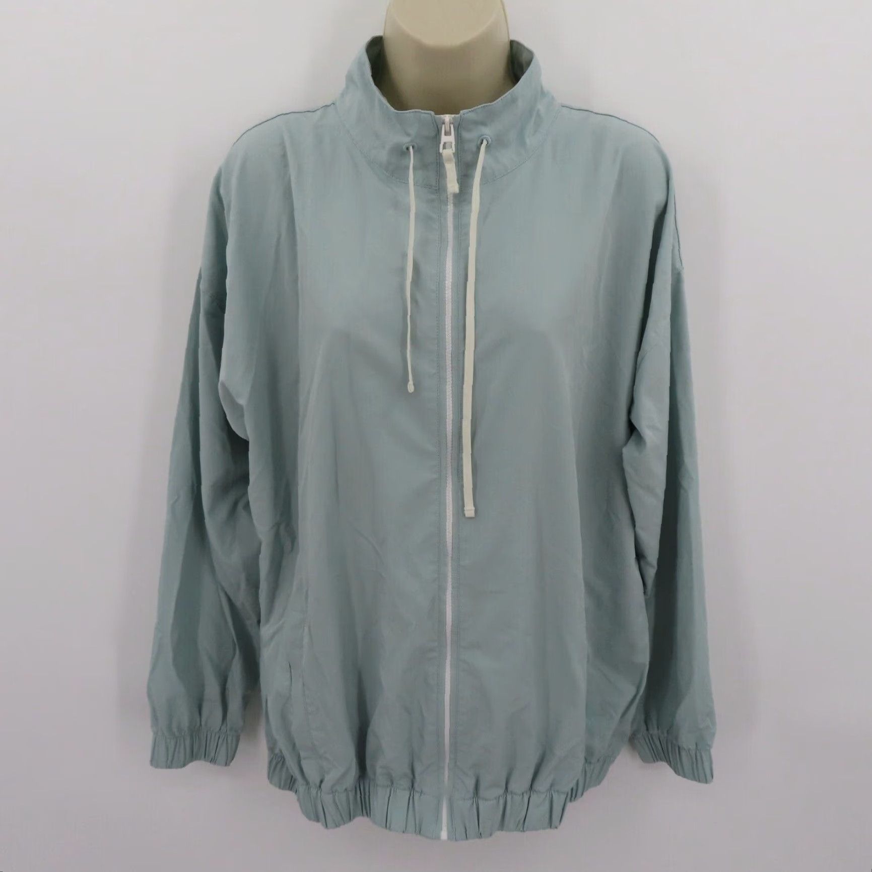 Vintage **Summersalt Women's Sage Solid Zip Up Jacket Medium** User: **Summersalt Women's Sage Solid Zip-Up Jacket Medium** Size M / US 6-8 / IT 42-44 - 7 Thumbnail