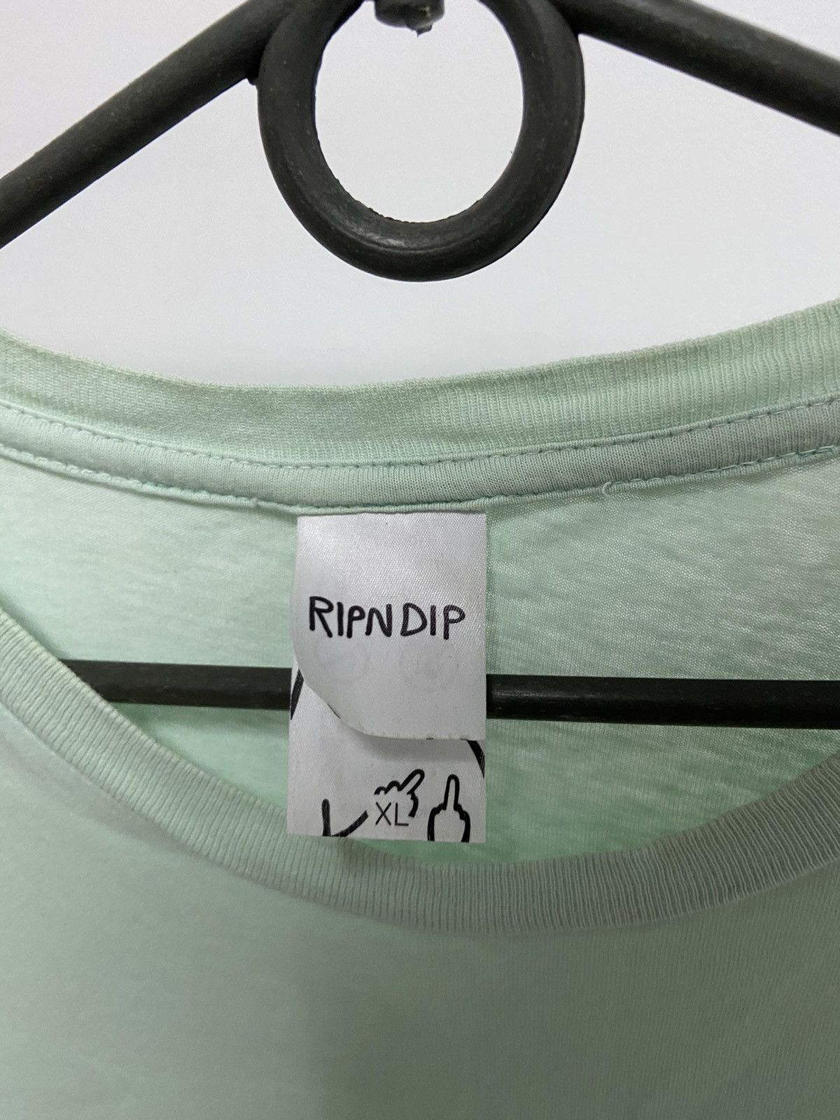 RIPNDIP Rip N Dip Pocket Vintage Small Logo Skate Y2K T Shirt Size US XL / EU 56 / 4 - 6 Thumbnail