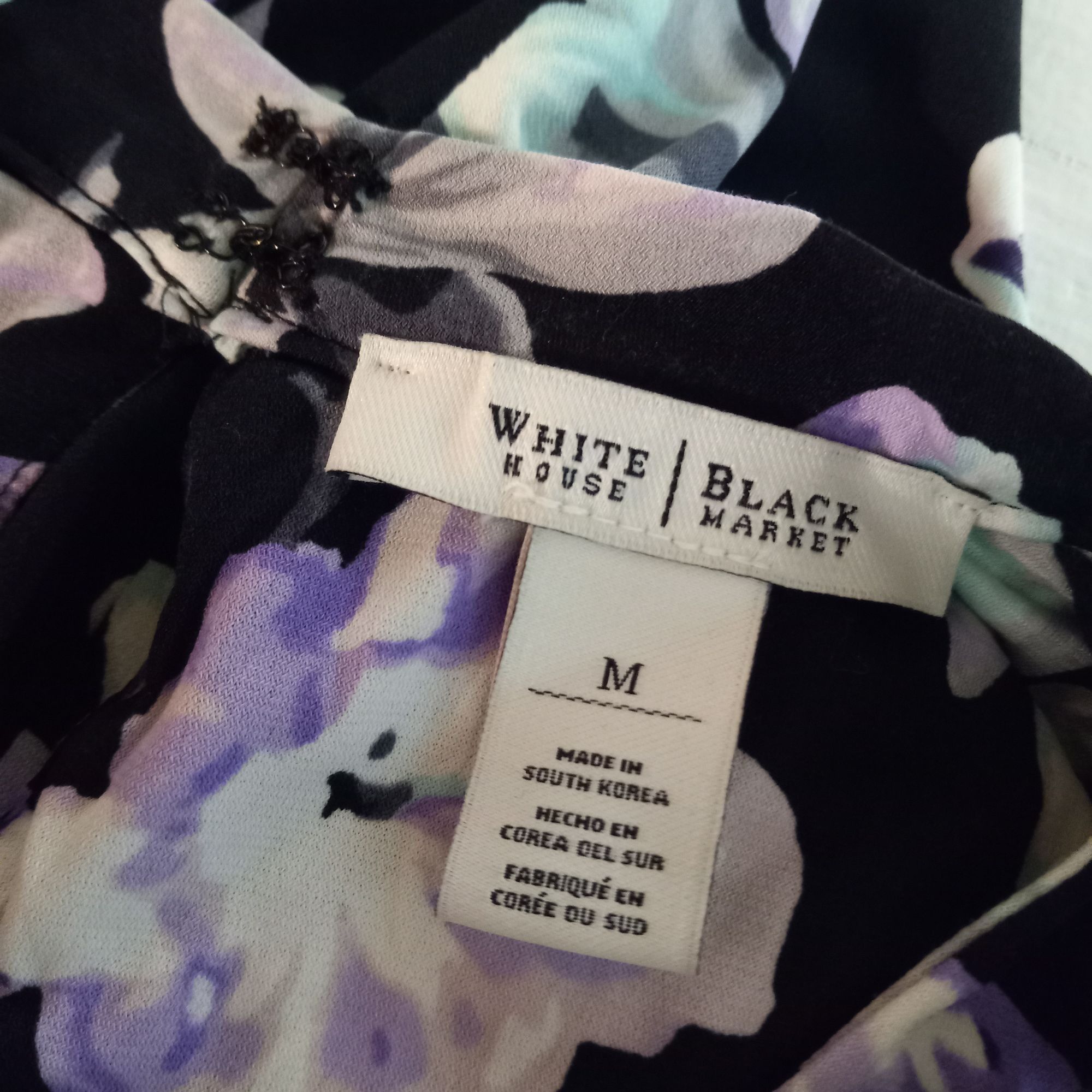 White House Black Market White House Black Market Size M Top Floral Print Sleeveless Size M / US 6-8 / IT 42-44 - 7 Thumbnail