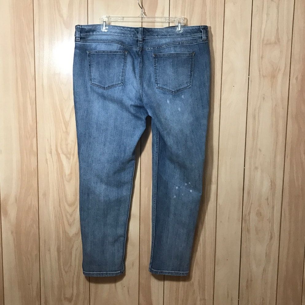 Other The Limited Denim Slim Boyfriend Mid Wash Jeans 16 Size 38" / US 16 / IT 52 - 2 Thumbnail