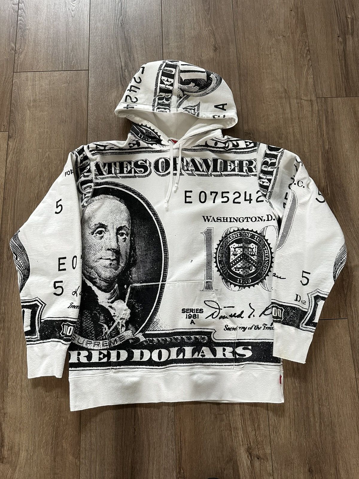 Supreme Supreme Ben Franklin Hoodie | Grailed