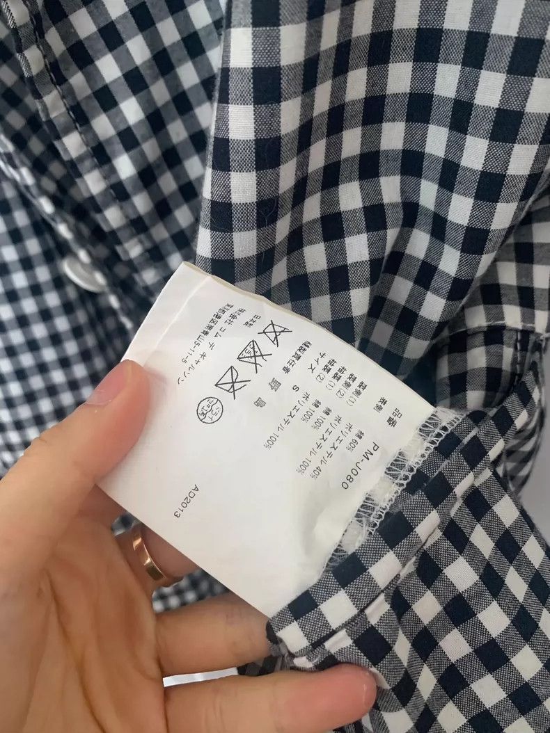 Comme des Garcons Comme Des Garcons 100% cotton fine plaid jacket Size US S / EU 44-46 / 1 - 7 Thumbnail