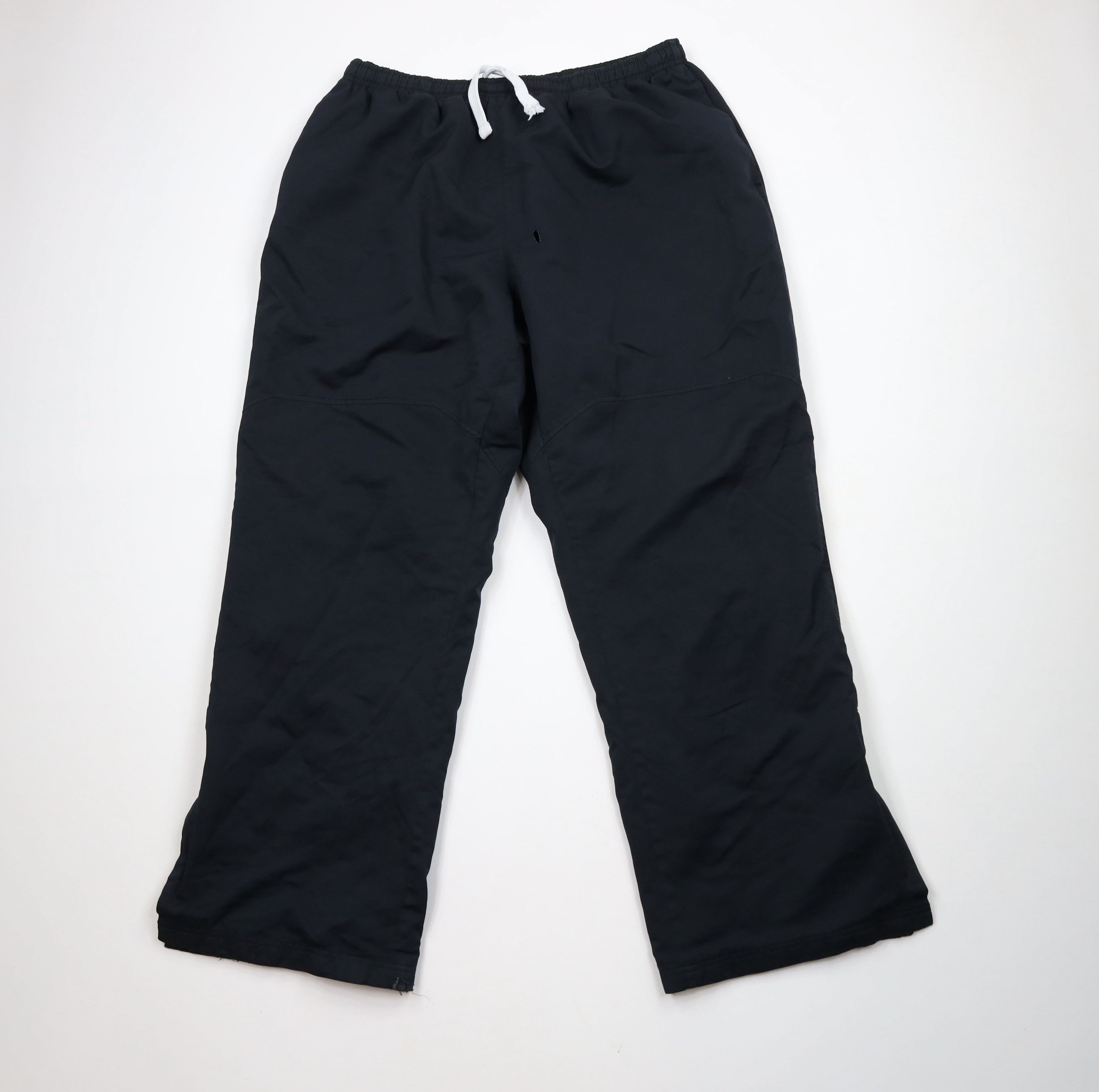 Vintage Vintage Bauer Hockey Spell Out Lined Wide Leg Pants Black Size US 42 / EU 58 - 1 Thumbnail