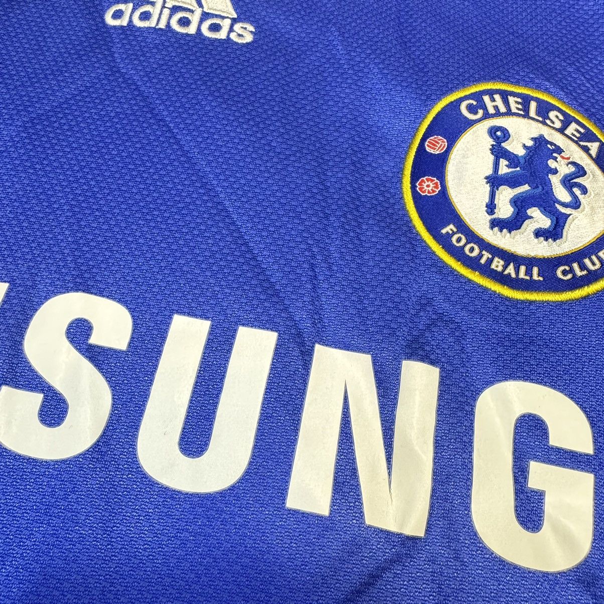 Adidas Chelsea 08/09 home Longsleeves shirt #8 Lampard Size US XL / EU 56 / 4 - 7 Thumbnail