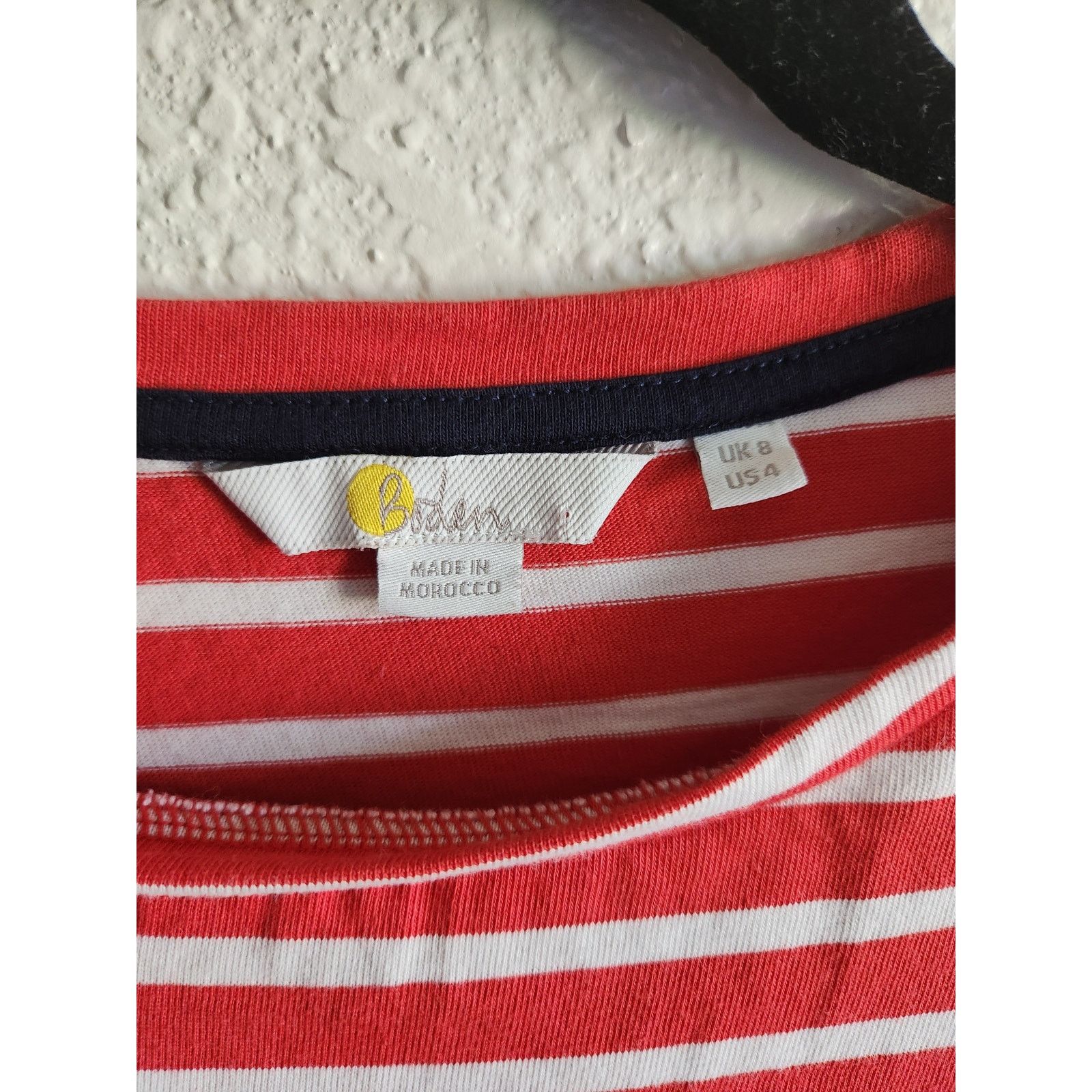 Boden Boden Imogen Breton Stripe Tee Puff Long Sleeve - 4 Size S / US 4 / IT 40 - 6 Thumbnail