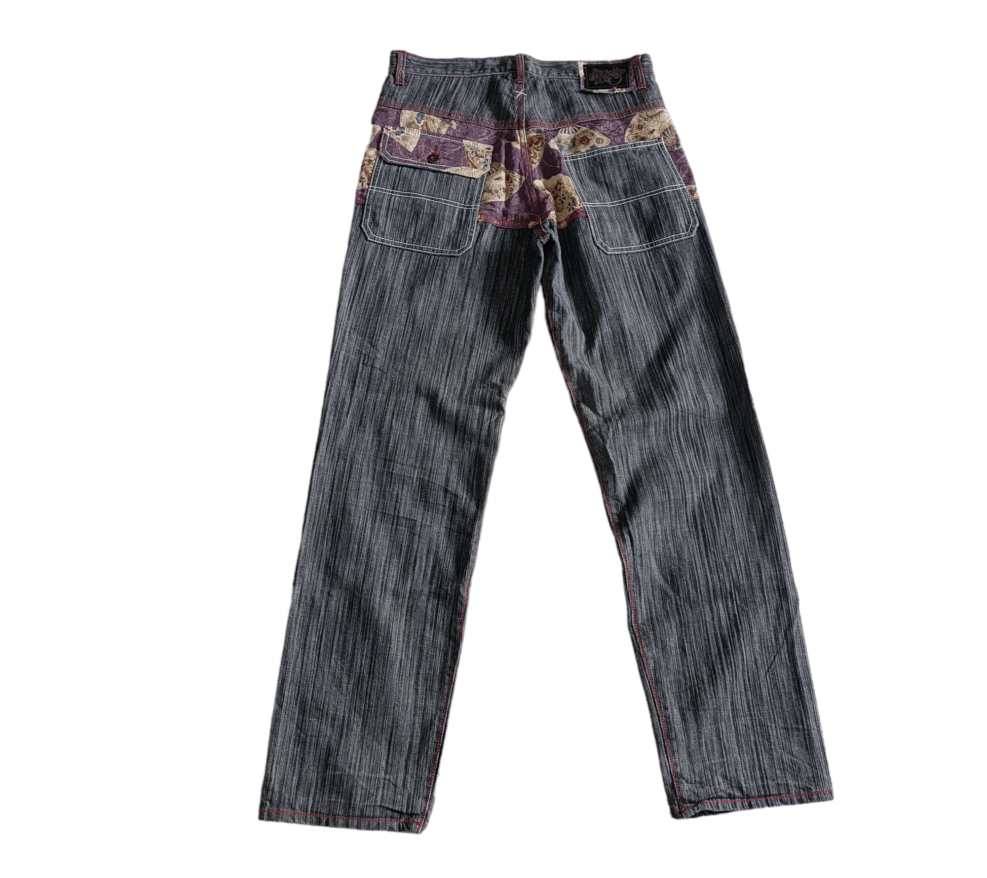image of East Twenty Box Traditional Motive Jeans in Grey, Men's (Size 31)