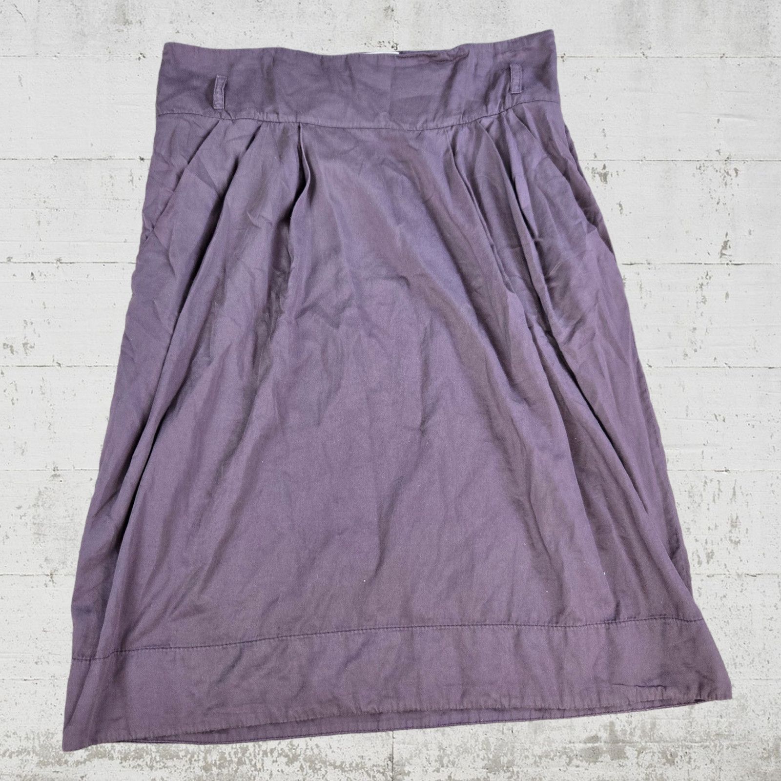 Hache Y2K Hache Purple High Waisted Skirt Size 6 Size 28" / US 6 / IT 42 - 2 Thumbnail