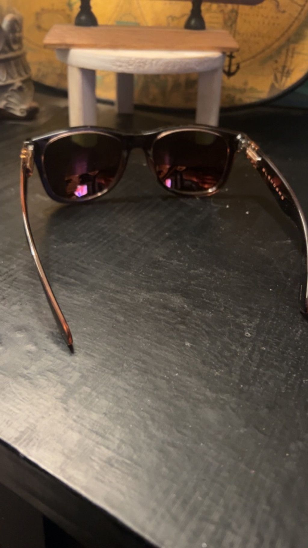 The Unbranded Brand Women's Blenders Eyewear One Size Brown Gold Sunglasses Size ONE SIZE - 4 Thumbnail
