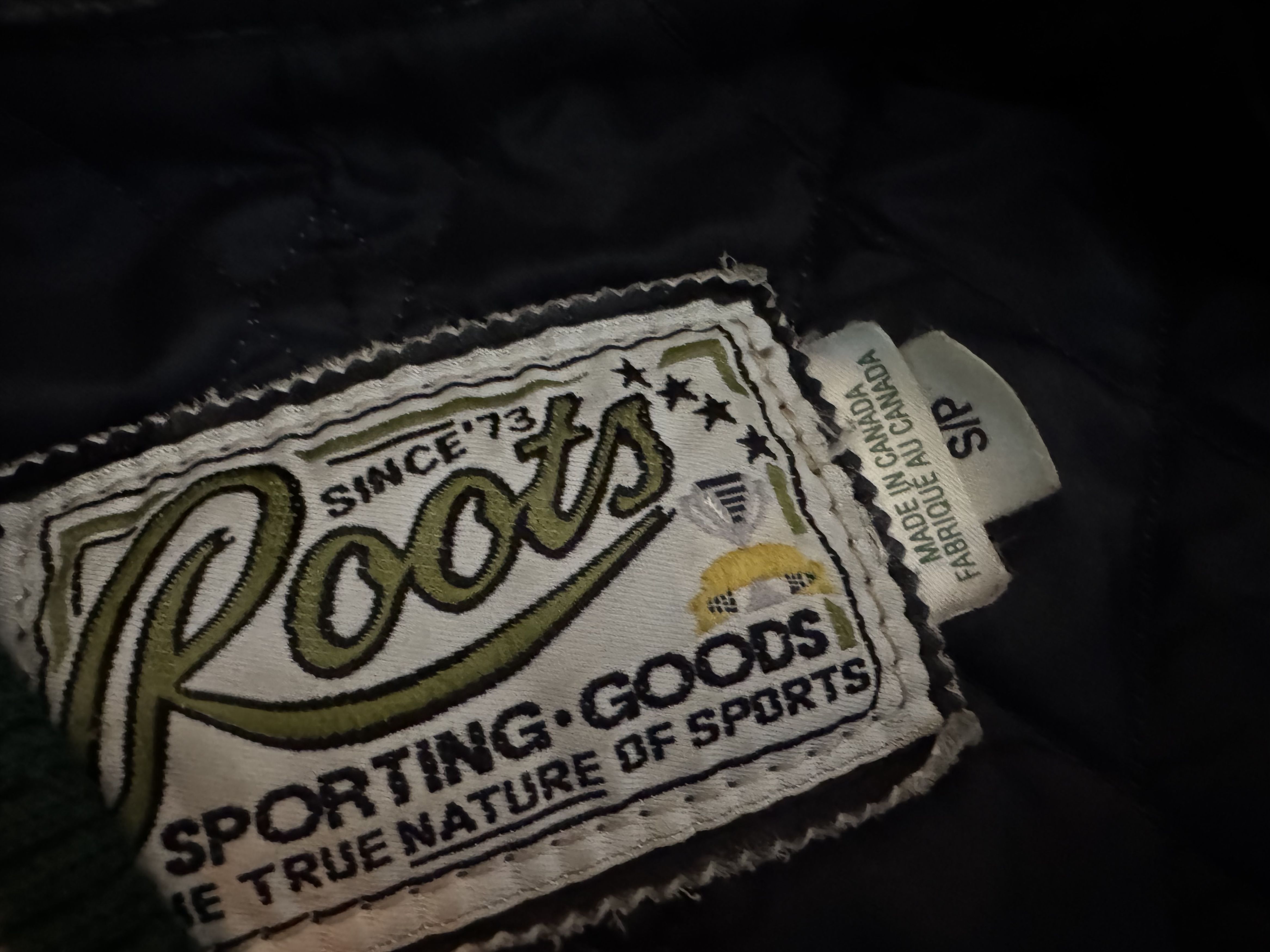 Roots Vtg Roots Varsity Leather Jacket Size US S / EU 44-46 / 1 - 3 Thumbnail