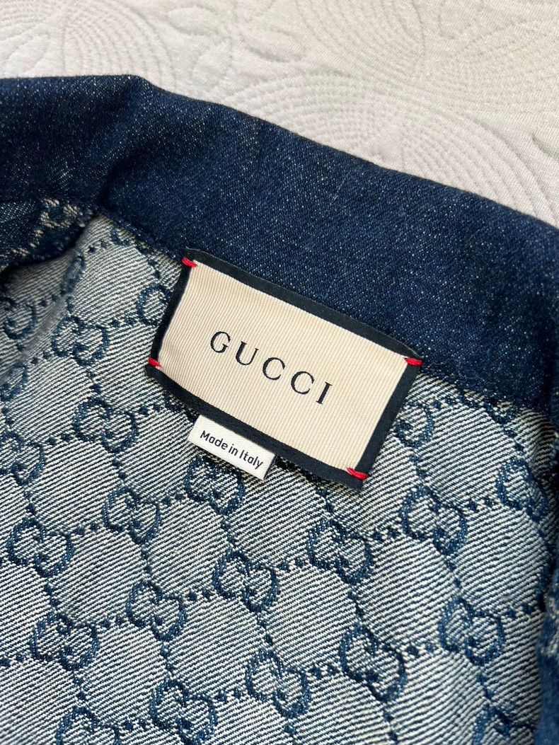 Gucci Gucci Full-print denim jacket size 36 2502-Nextarrow Size US XS / EU 42 / 0 - 2 Thumbnail