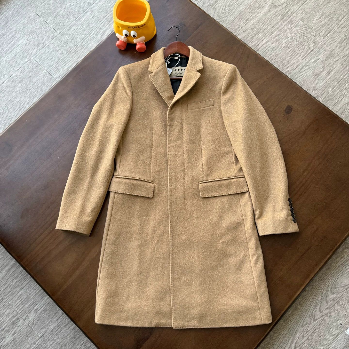 Burberry Burberry Camel Wool Coat Size 48 - Excellent Condition Size US M / EU 48-50 / 2 - 1 Thumbnail