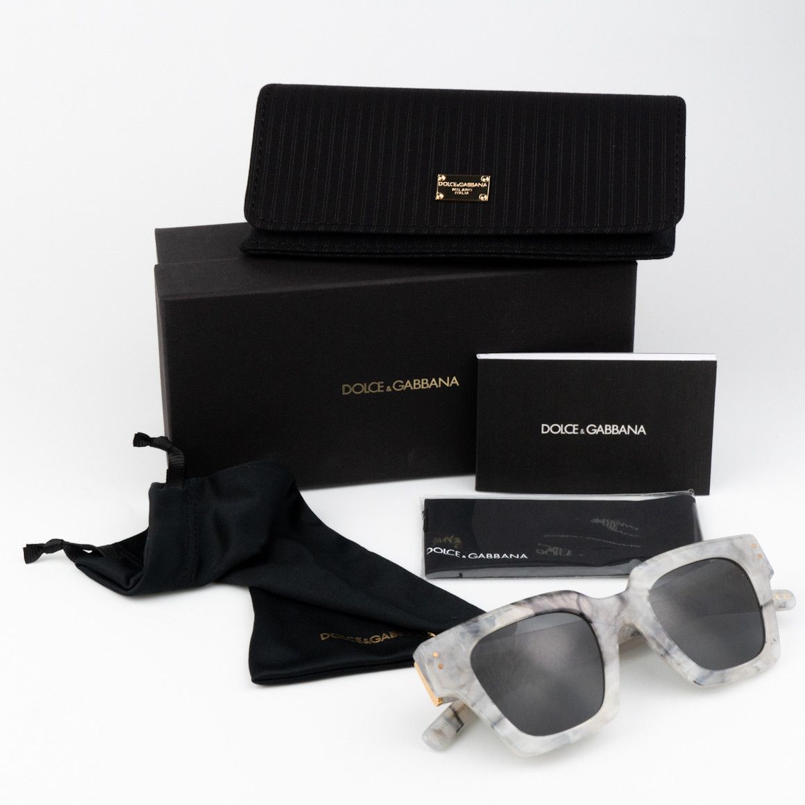 Dolce & Gabbana NEW D&G DG4413 342887 Square Unisex Sunglasses Size ONE SIZE - 10 Thumbnail