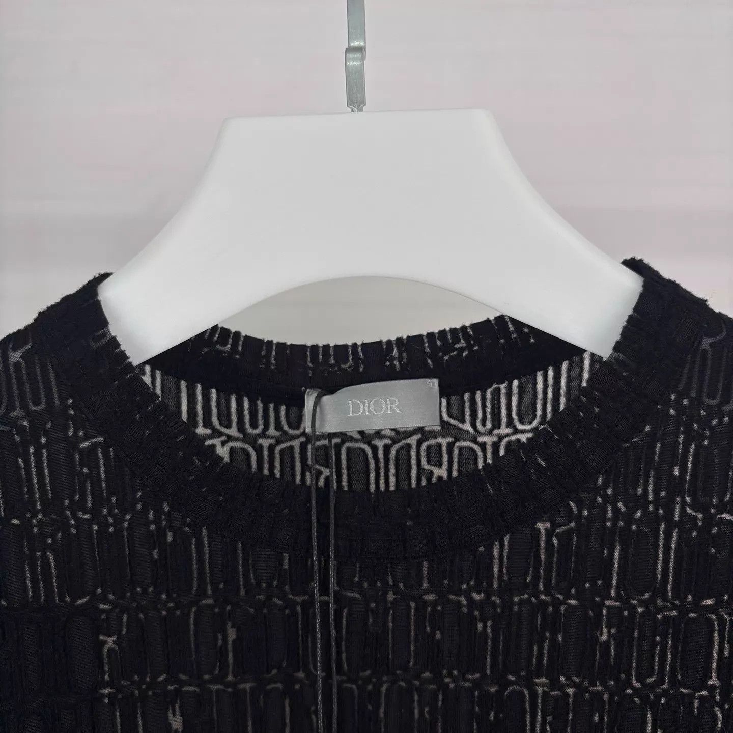 Dior Dior Cutout Logo Short Sleeve Black XS Size US XS / EU 42 / 0 - 3 Thumbnail