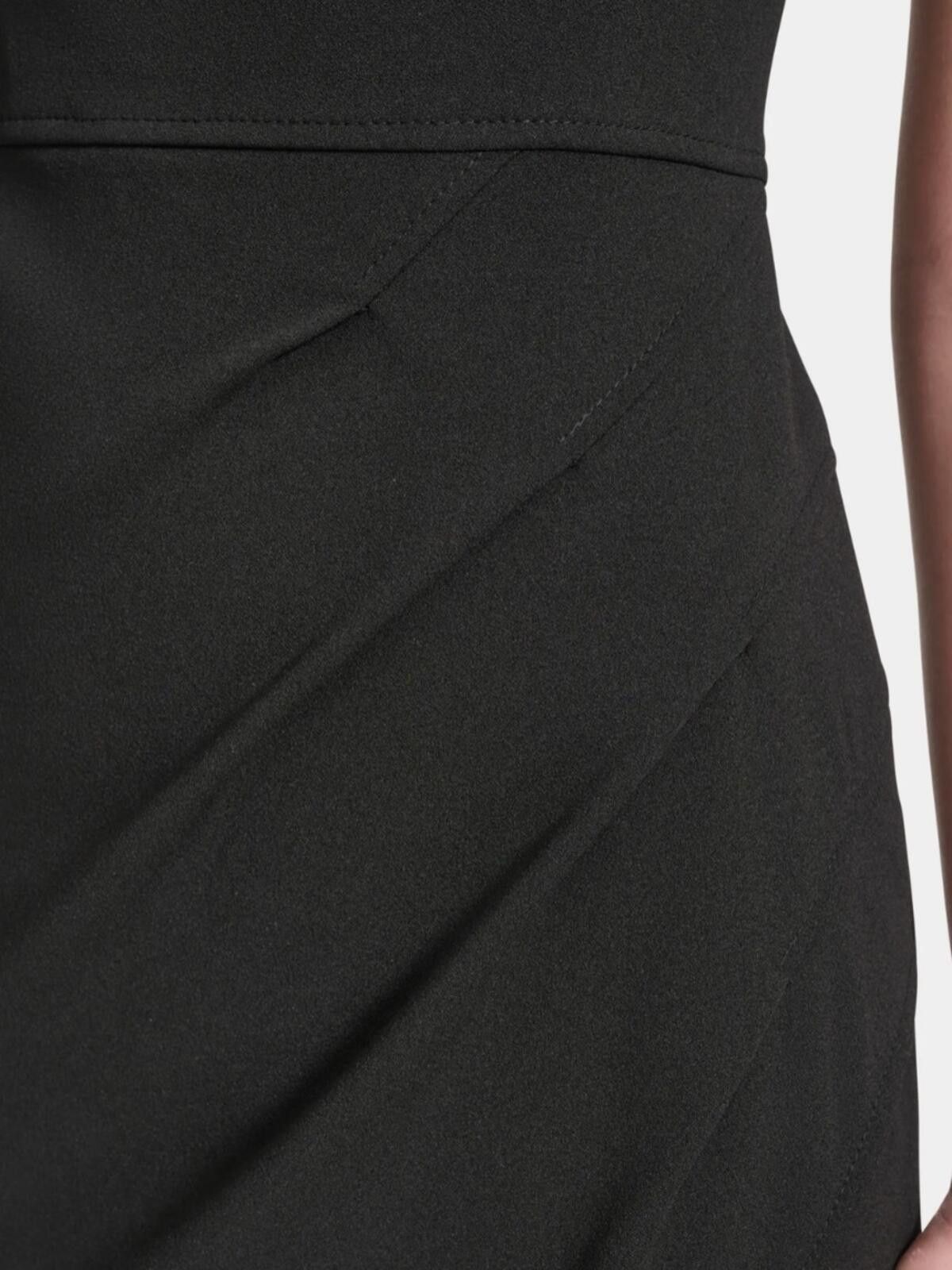 Calvin Klein Calvin Klein / Tulip Hem Sheath Dress / Black Size M / US 6-8 / IT 42-44 - 12 Thumbnail