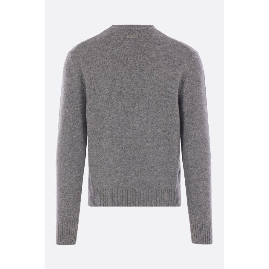 Dolce & Gabbana DOLCE & GABBANA gray Wool Blend Sweater New & Authentic (Men Size US L / EU 52-54 / 3 - 2 Thumbnail
