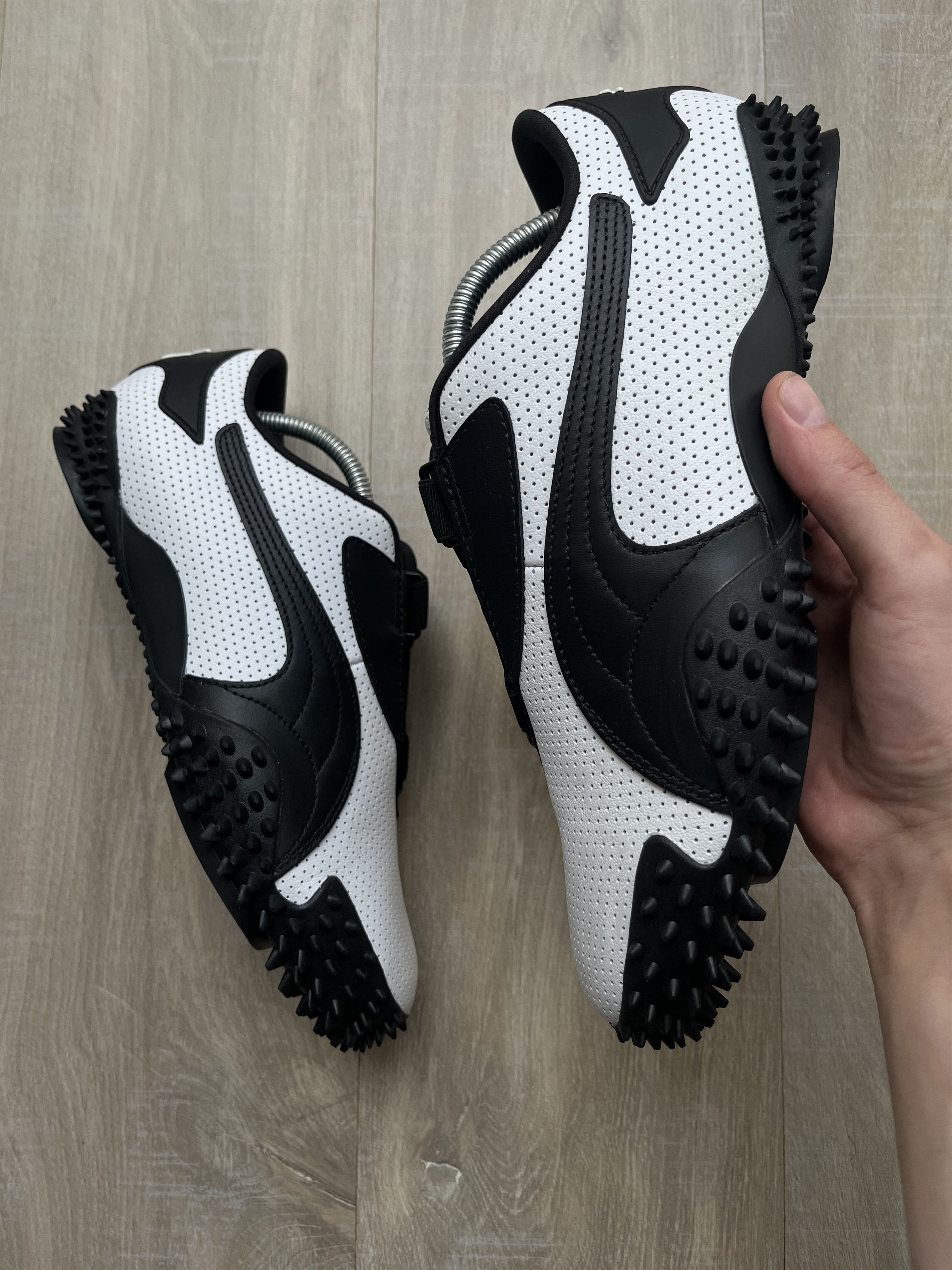 Puma Puma Mostro Perforated Sneakers Shoes White US10.5 Size US 10.5 / EU 43-44 - 4 Thumbnail