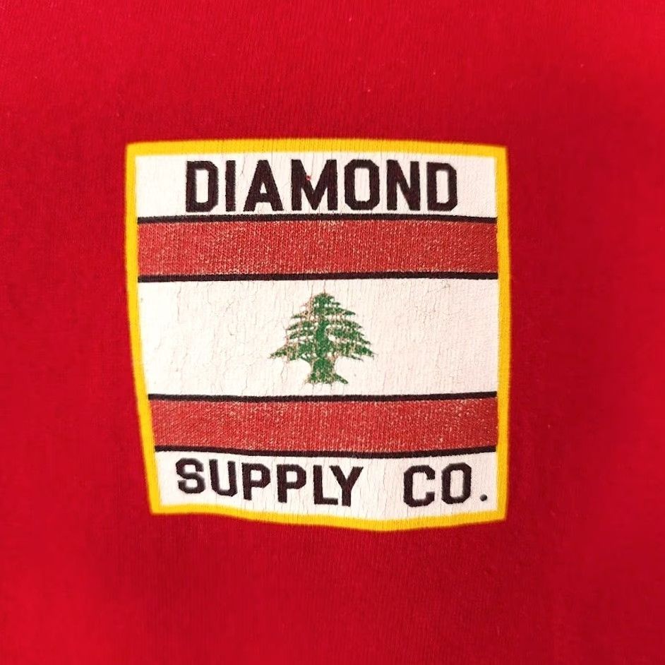 Diamond Supply Co. Diamond Supply Co T Shirt Mens Size Large Red Streetwear Made In USA Size US L / EU 52-54 / 3 - 3 Thumbnail